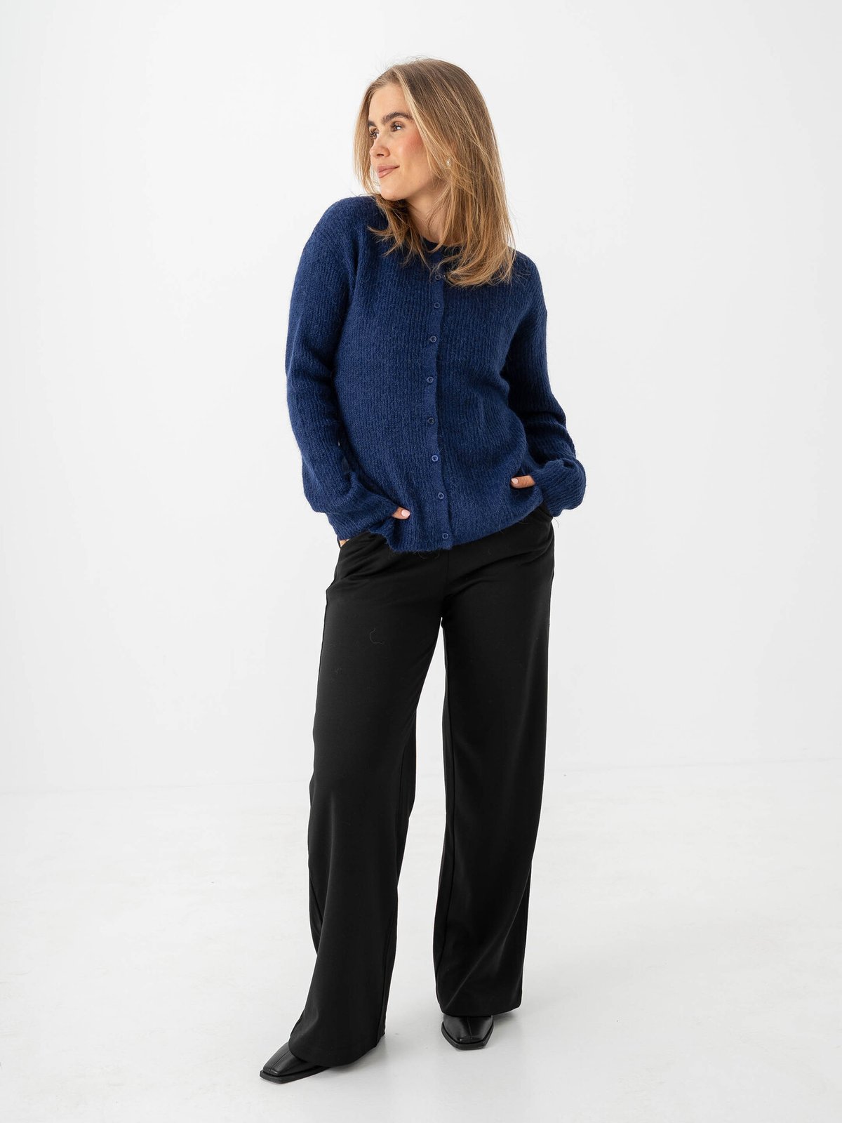 Ichi Kamara Cardigan13 Patriot Blue