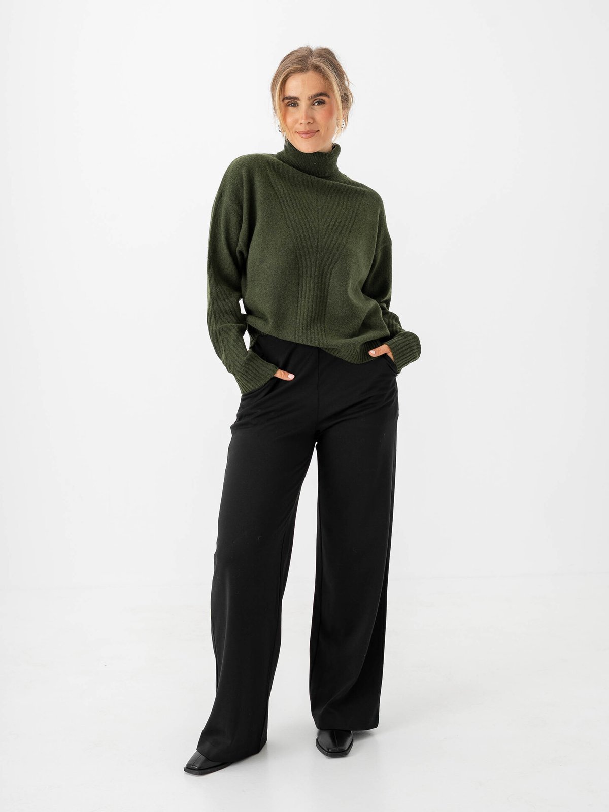 Ichi Dasila Long Sleeve 3 Rifle Green