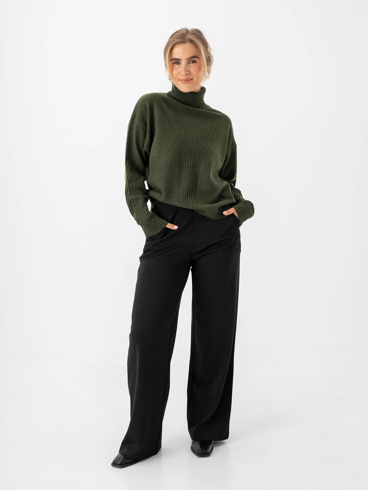 Ichi Dasila Long Sleeve 3 Rifle Green