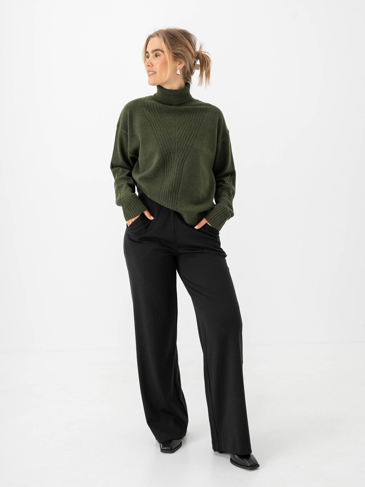 Ichi Dasila Long Sleeve 3 Rifle Green