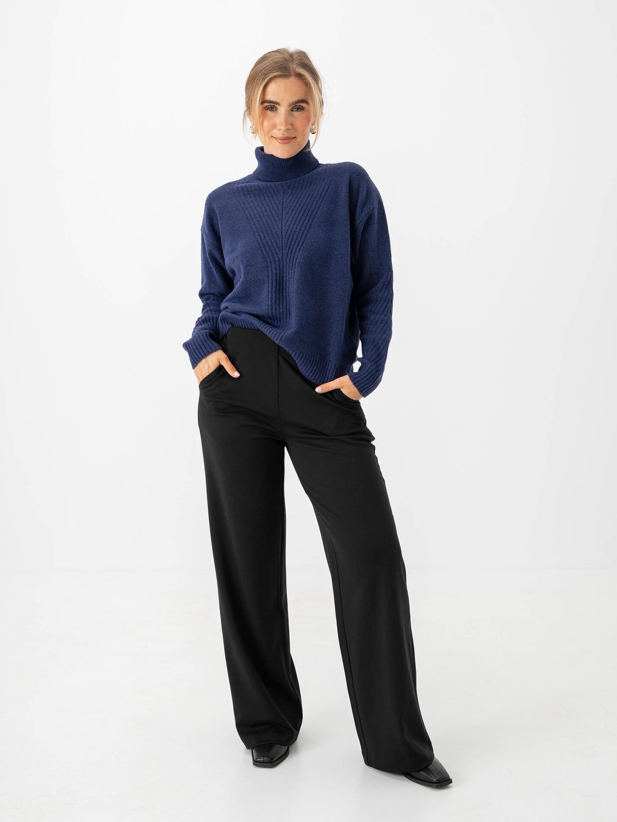 Ichi Dasila Long Sleeve 3 Patriot Blue