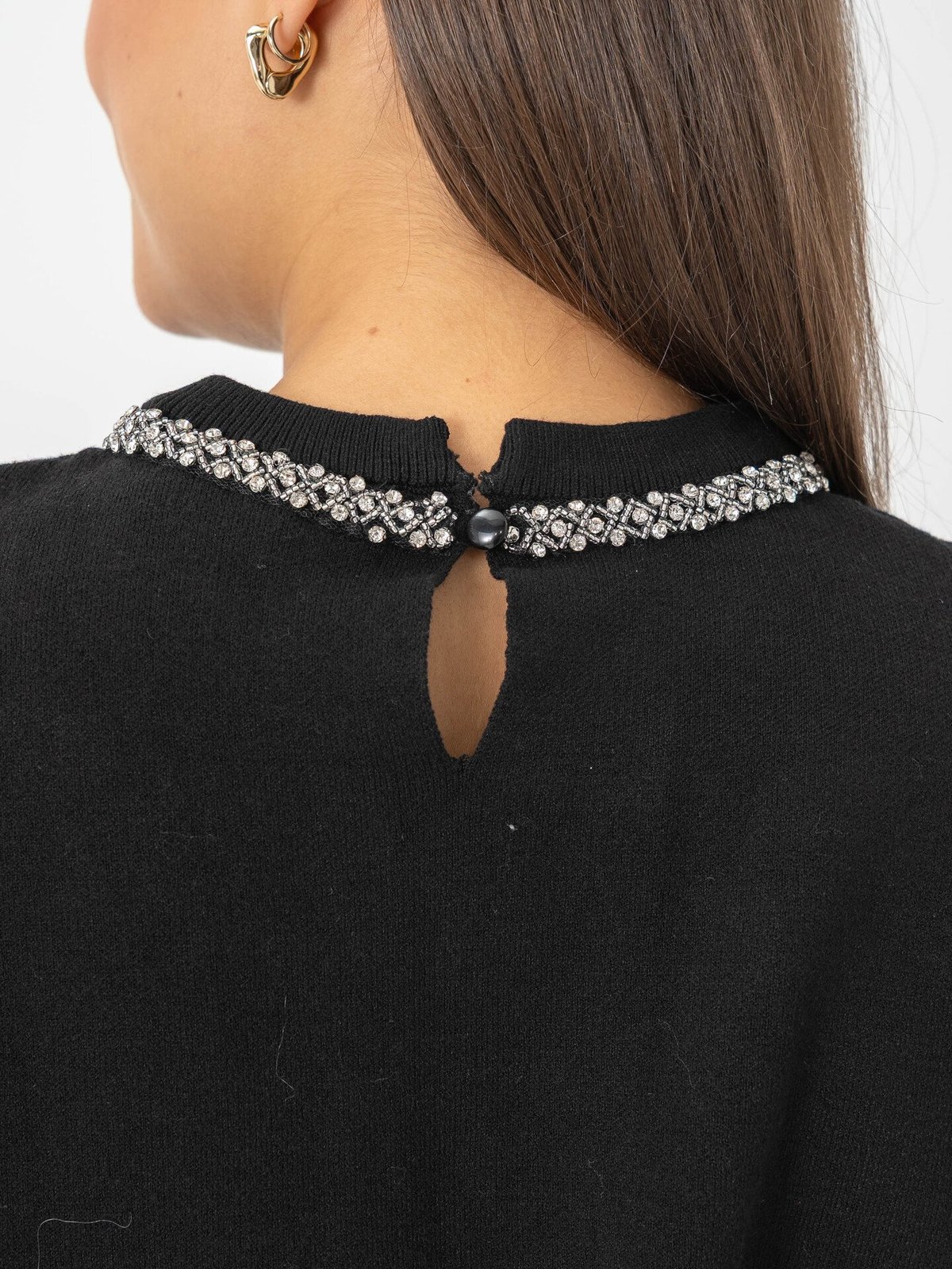 Ichi Dorise Short Sleeve Black