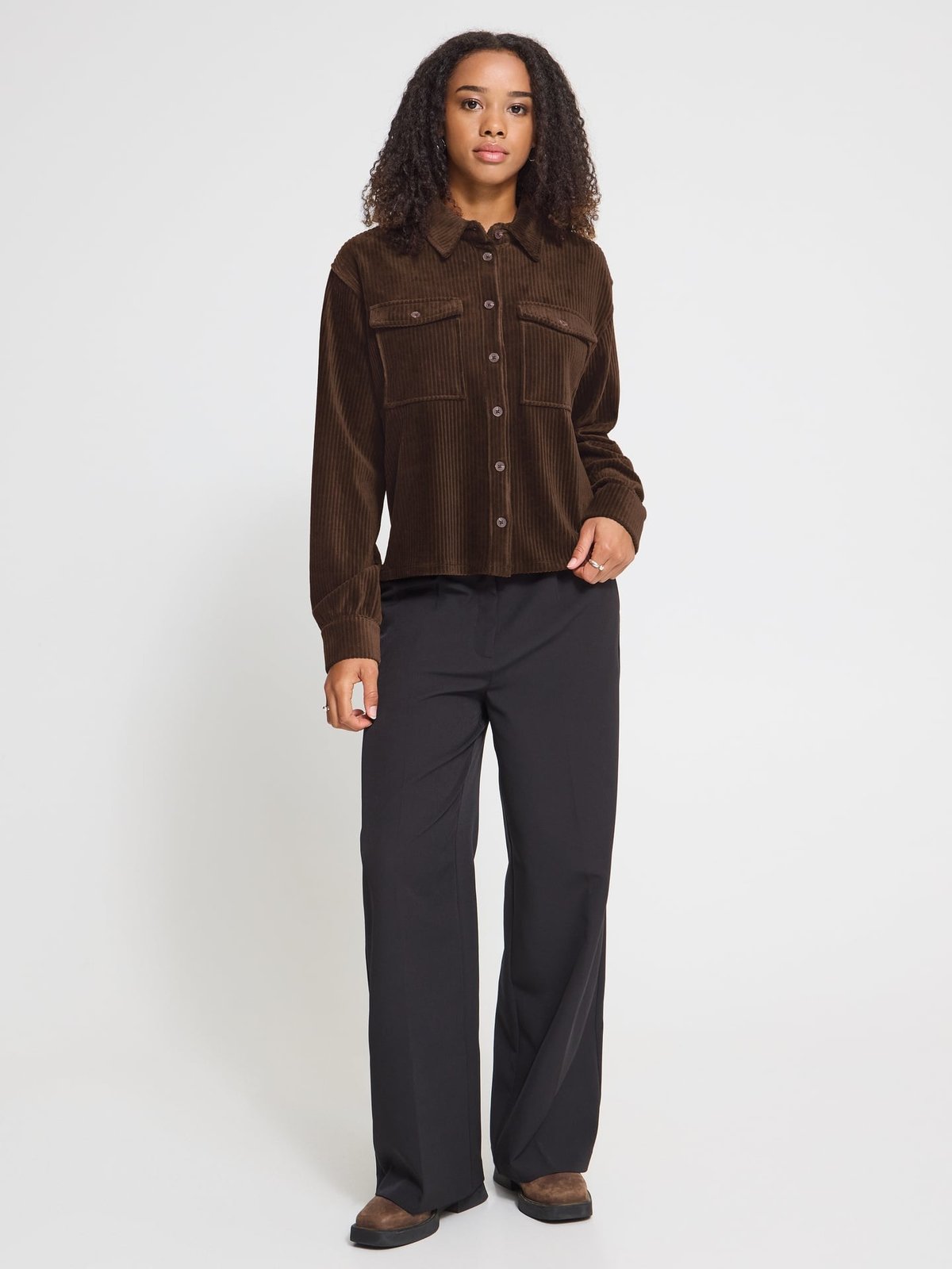 Ichi Tamary Shirt Chicory Coffee