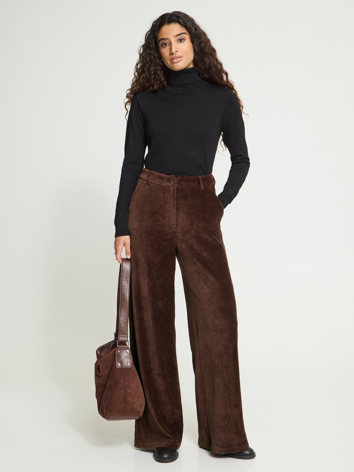 Ichi Tamary Pant Chicory Coffee