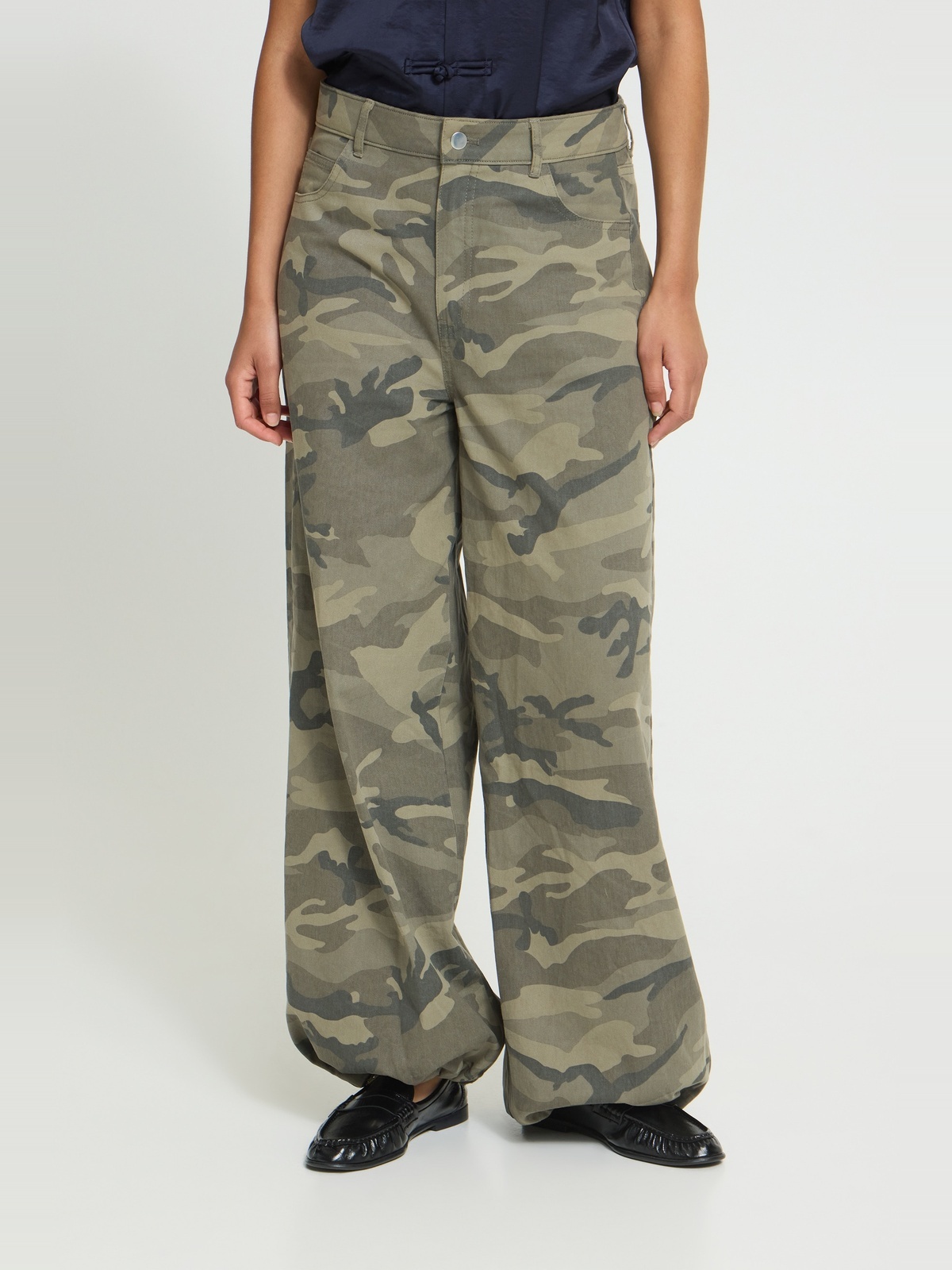 Ichi Carmoca Pants Grønn