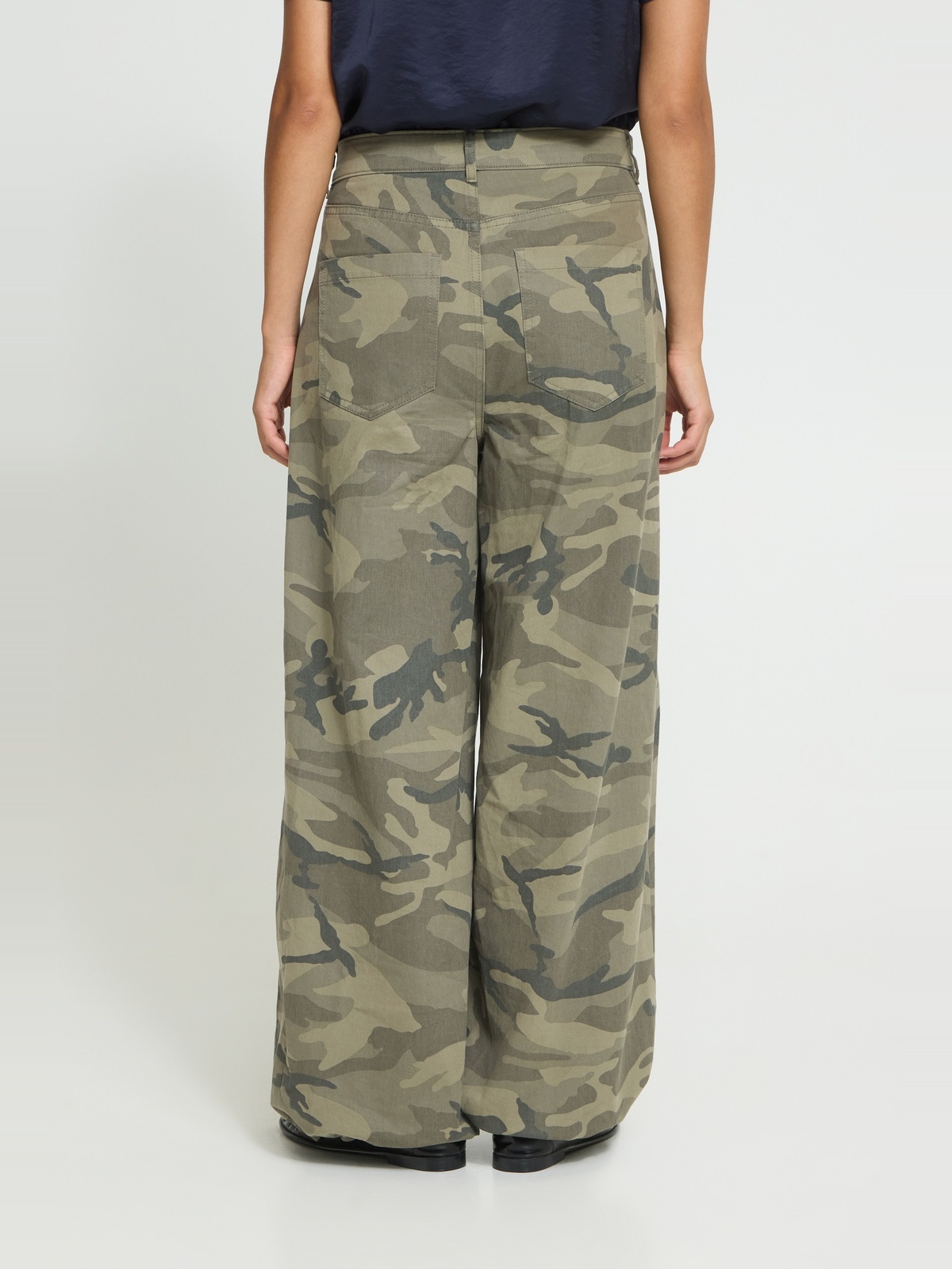 Ichi Carmoca Pants Grønn