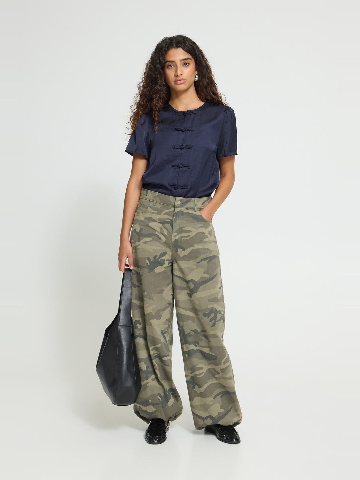 Ichi Carmoca Pants Grønn