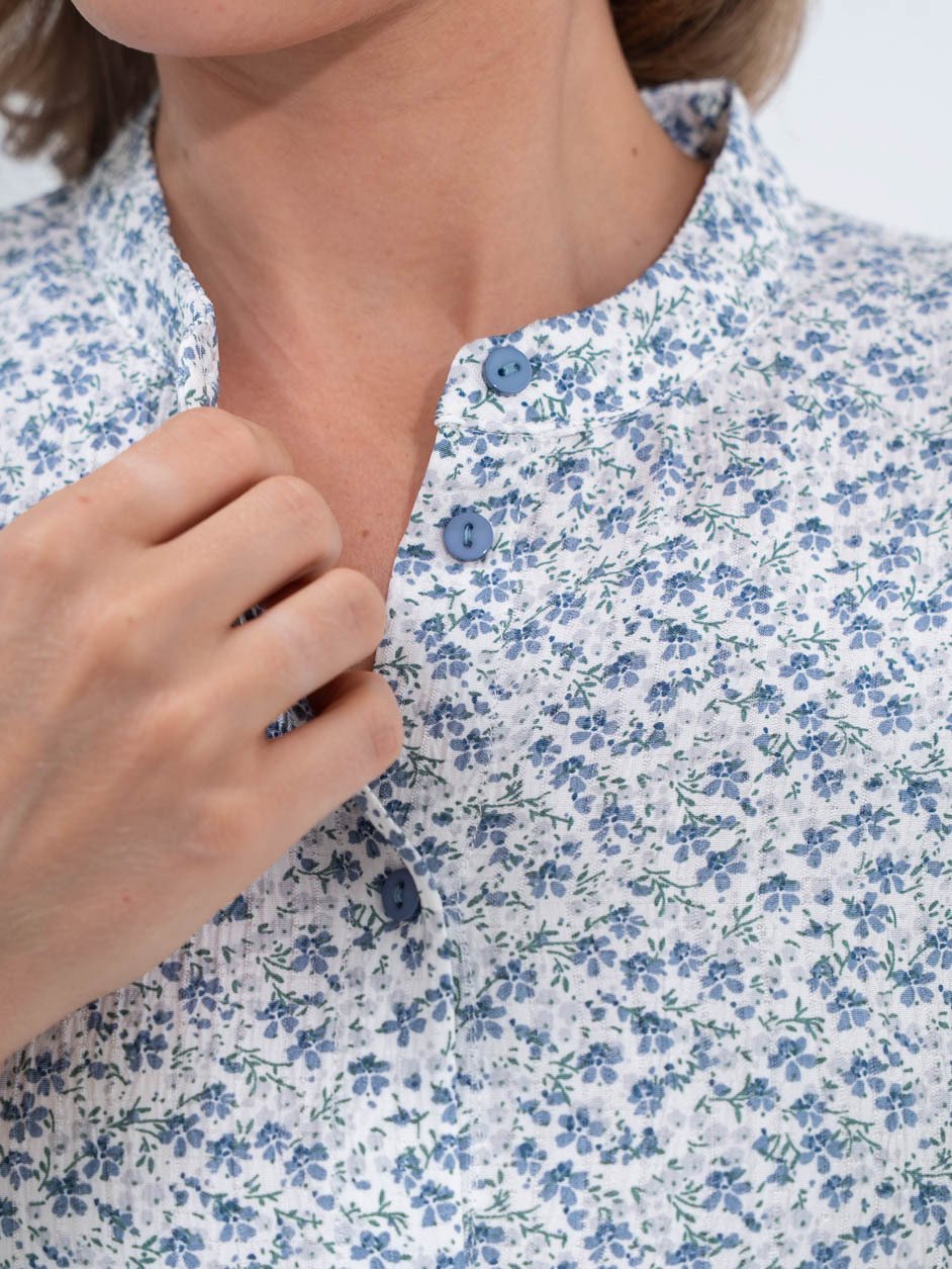 Ichi Marit MS Flint Stone Flower Print