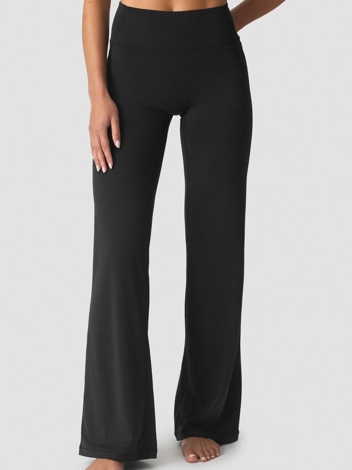 ICIW Luxe Straight Leg Tights Black