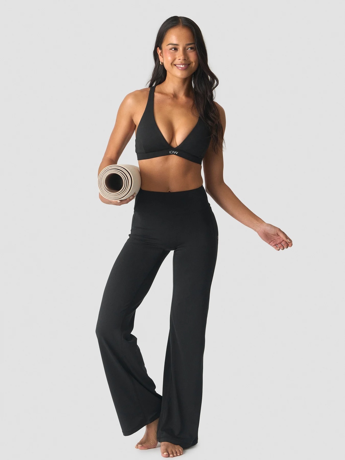 ICIW Luxe Straight Leg Tights Black