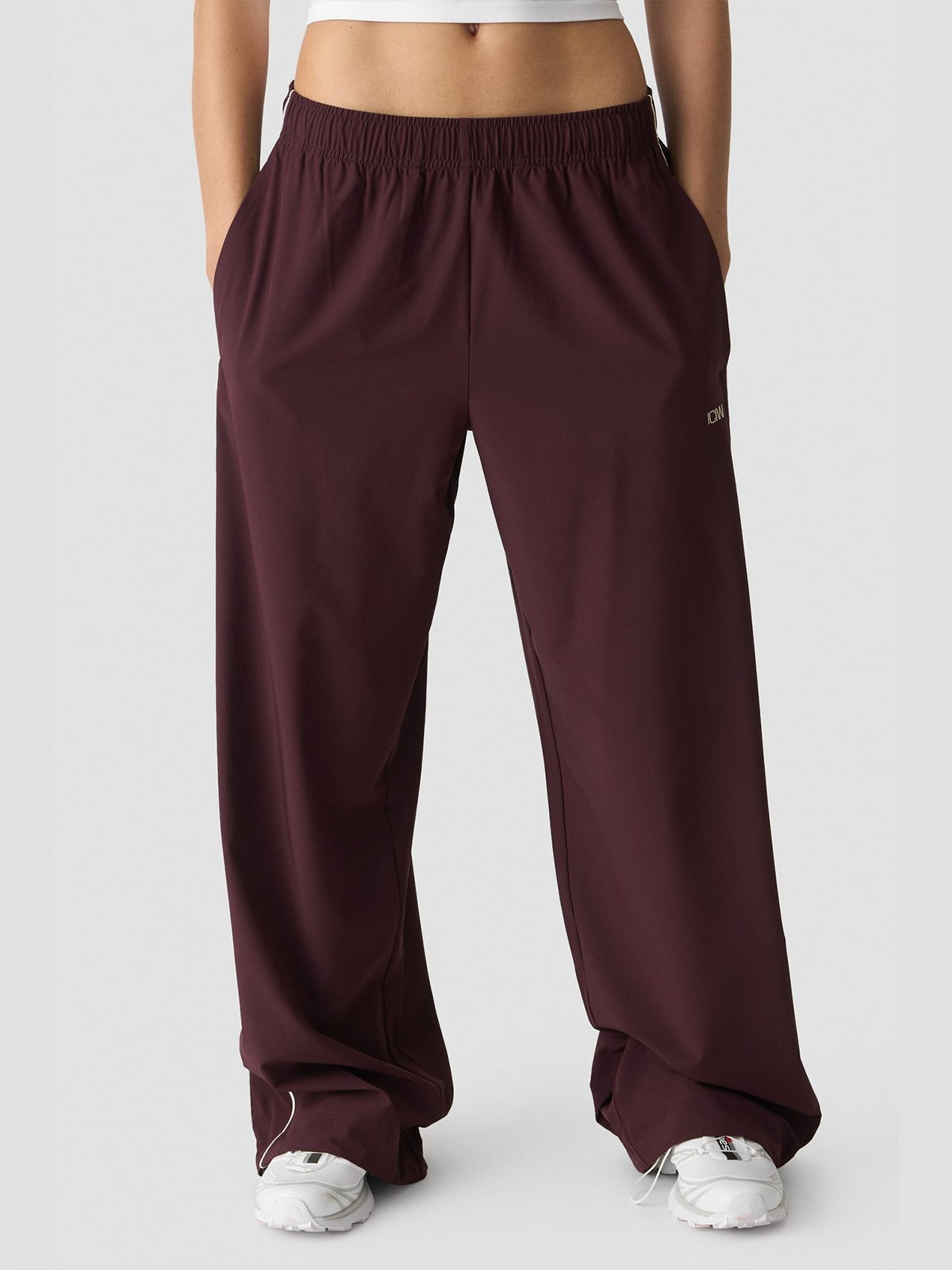 ICIW Contrast Pants Espresso