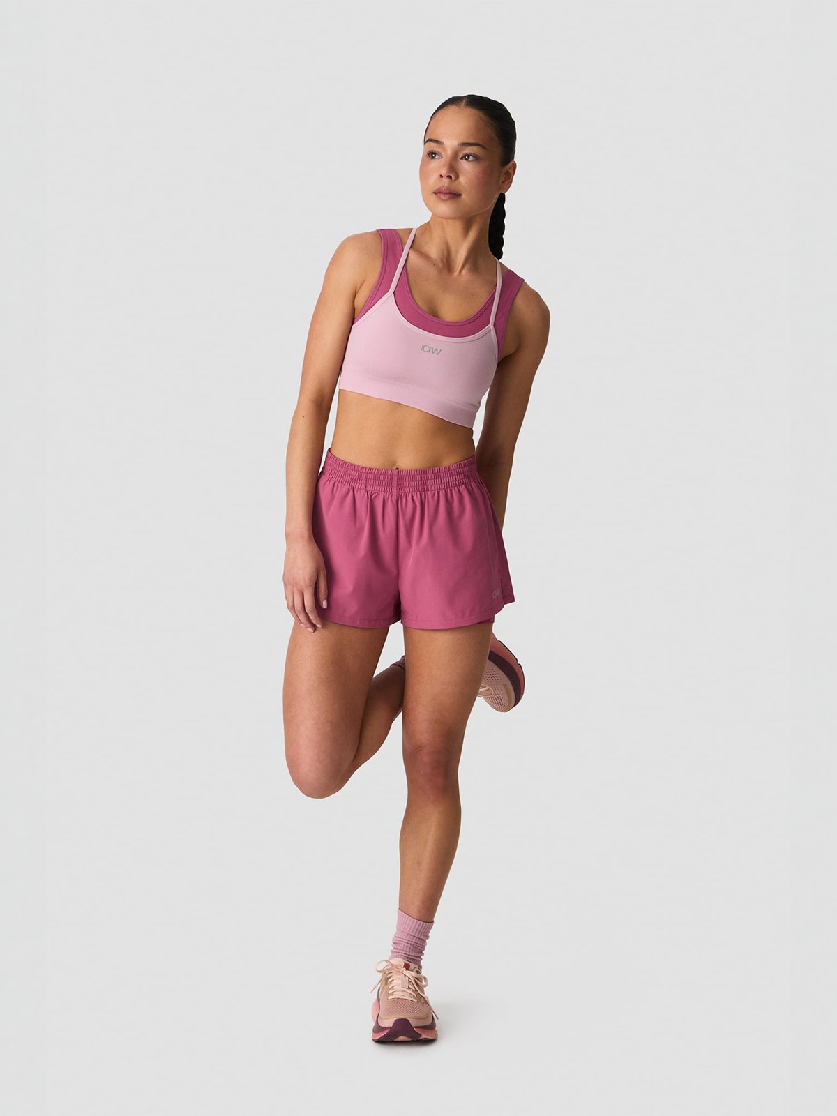 ICIW Mirage Cardio 2-in-1 Shorts Petal Pink