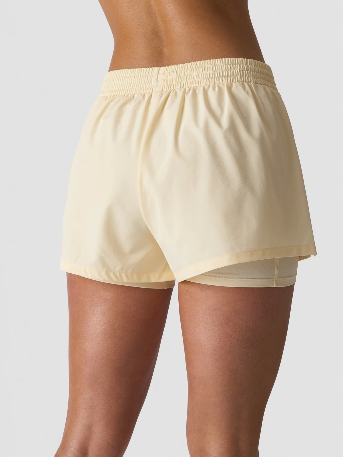 ICIW Mirage Cardio 2-in-1 Shorts Pale Lemon