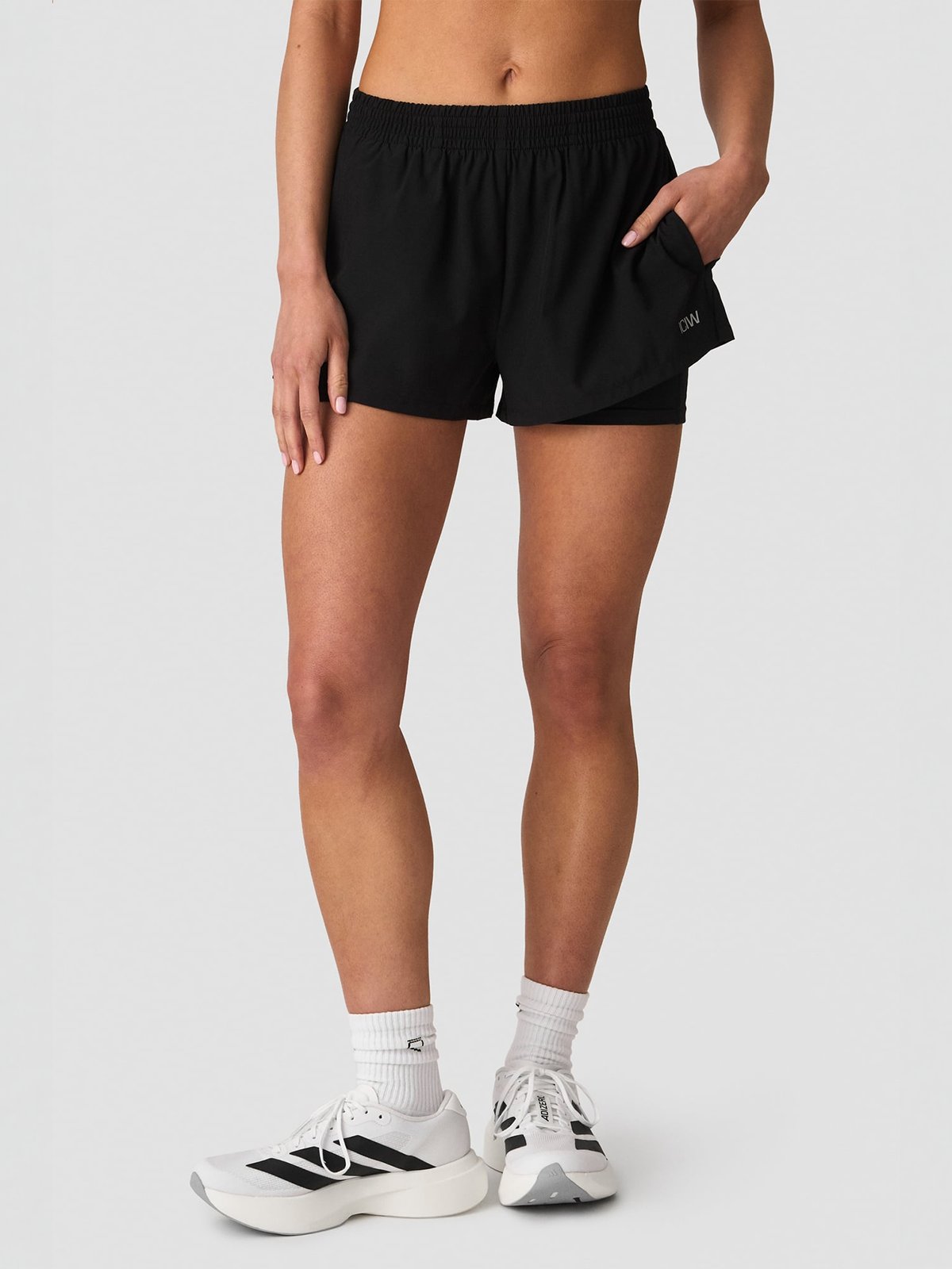 ICIW Mirage Cardio 2-in-1 Shorts Black