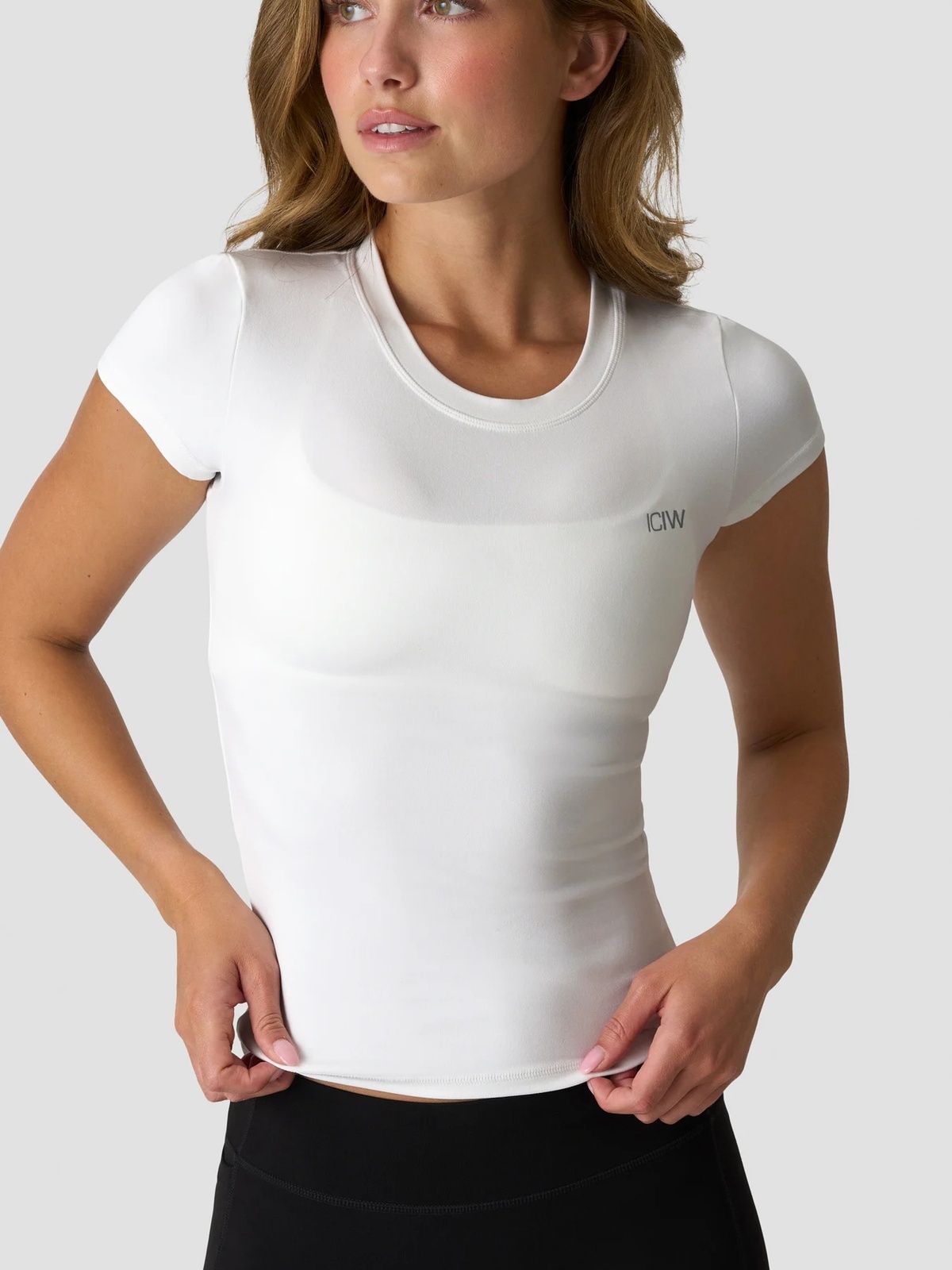 ICIW Luxe Tee White Snow
