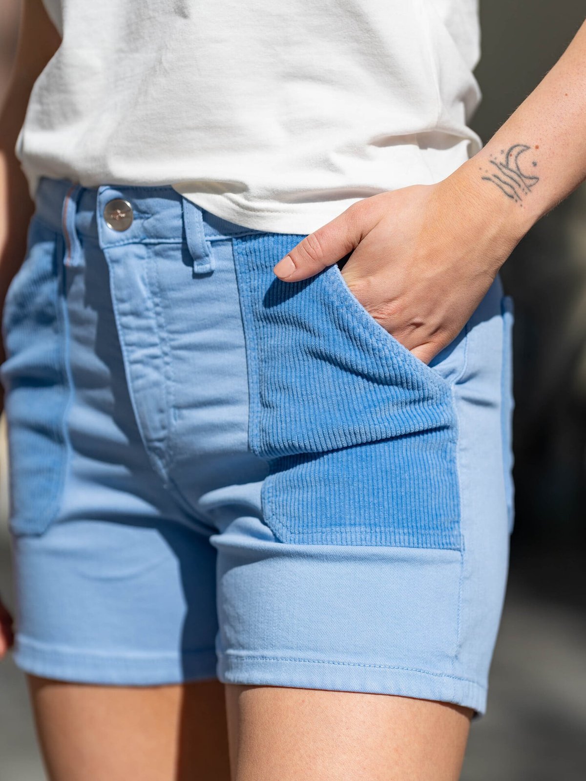 Islow Emilia Drill Cashmere Blå