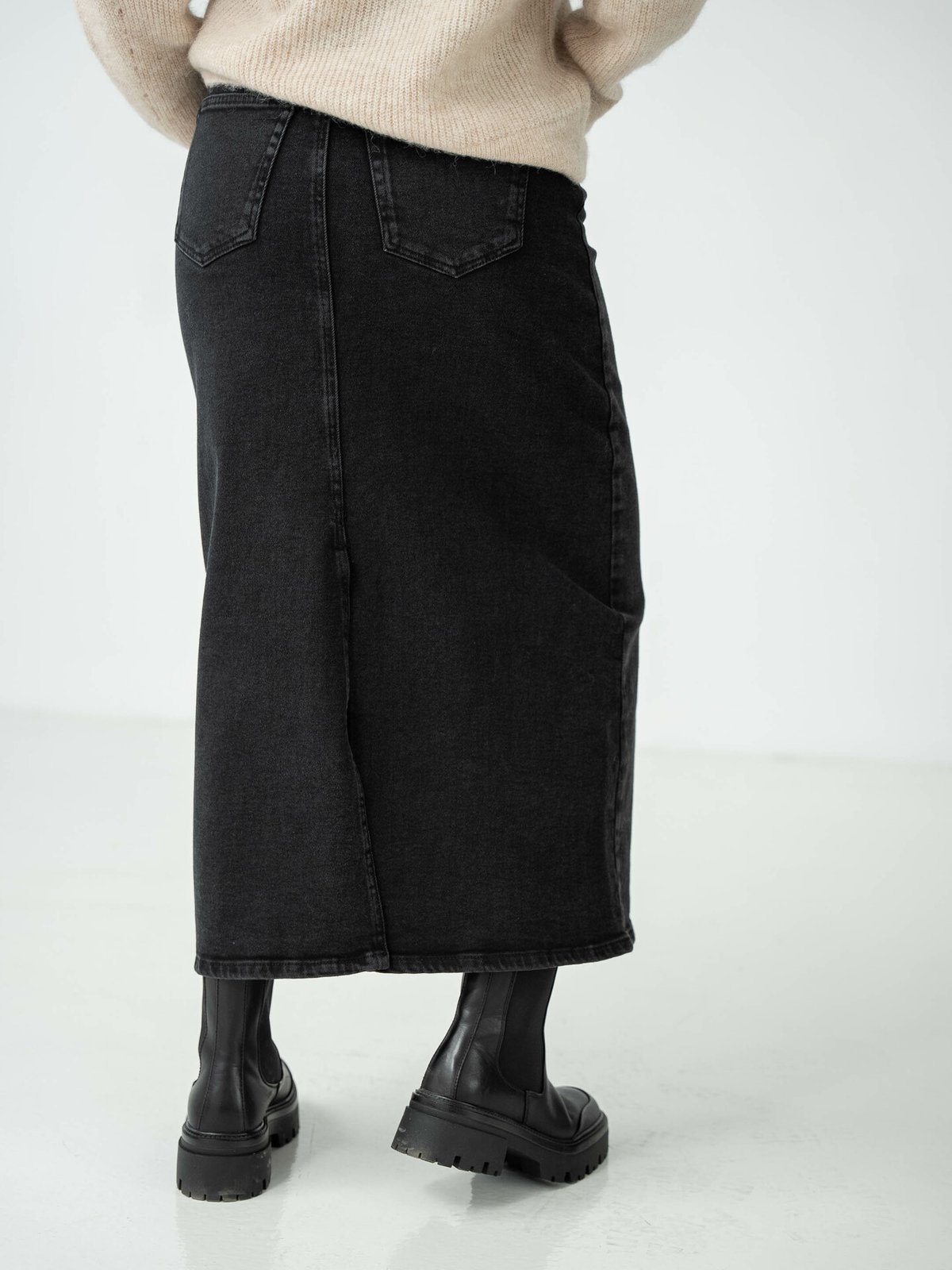 IVY Copenhagen Copenhagen Zoe Maxi Skirt Faded Black