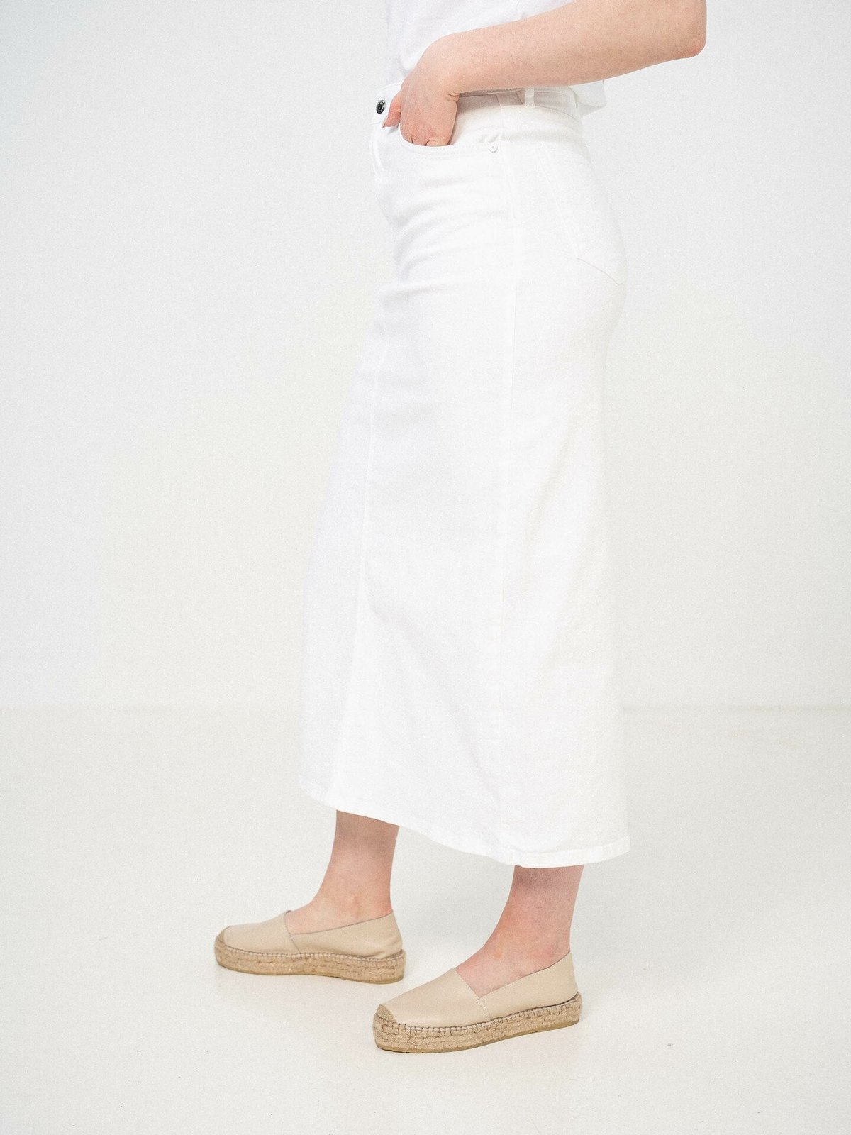IVY Copenhagen Copenhagen Zoe Maxi Skirt White
