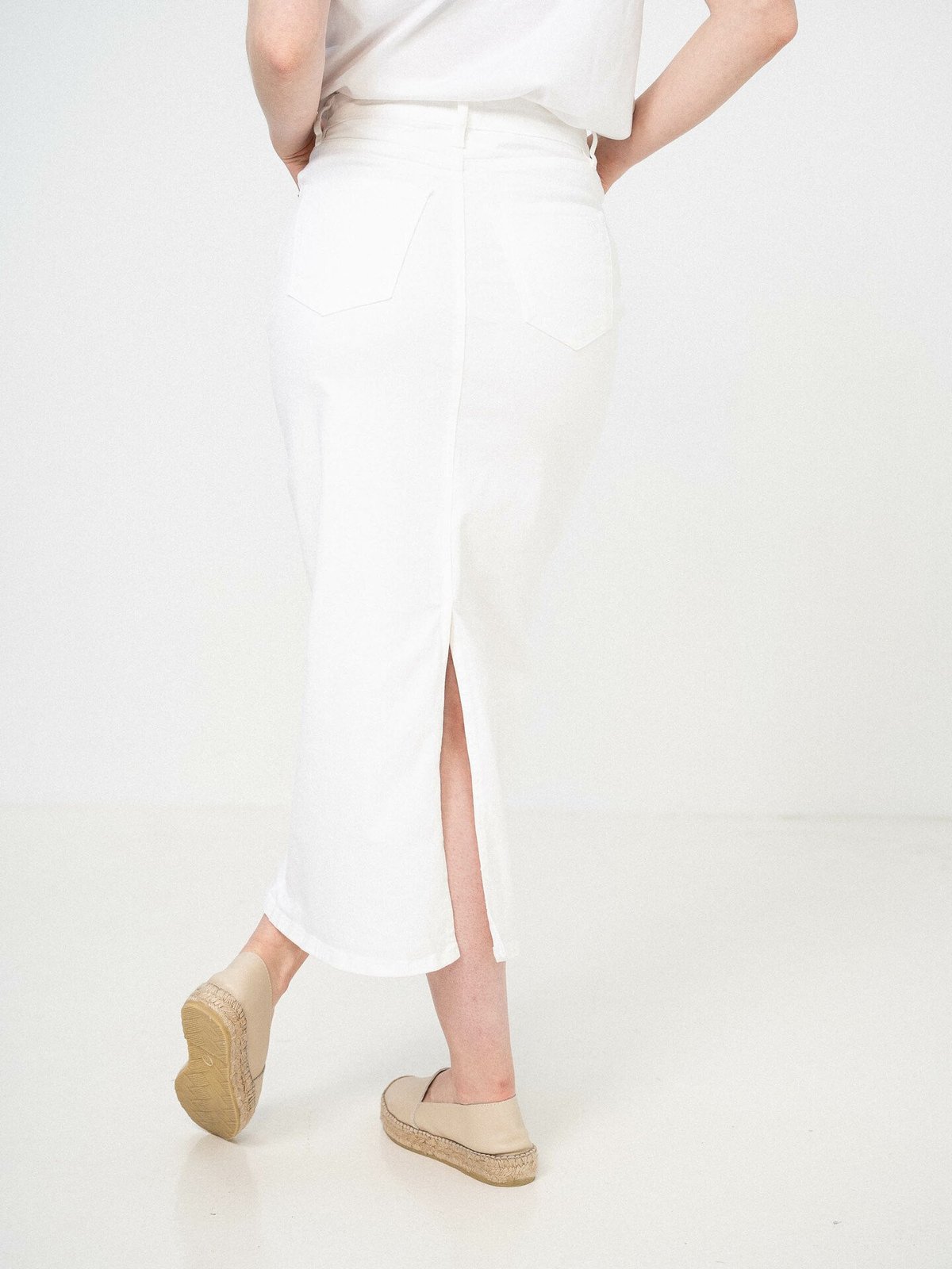 IVY Copenhagen Copenhagen Zoe Maxi Skirt White