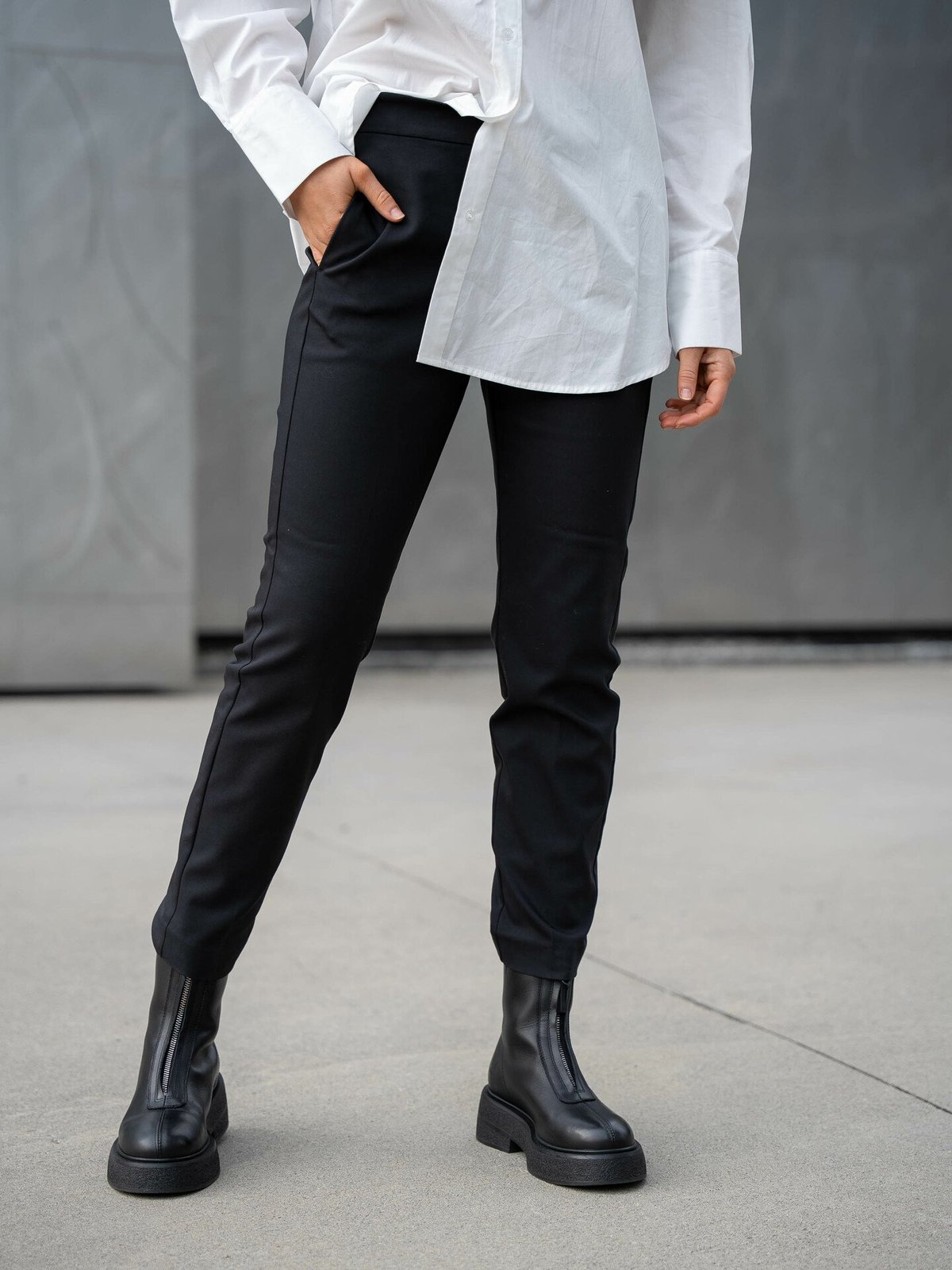 InWear Zella Flat Pant Black