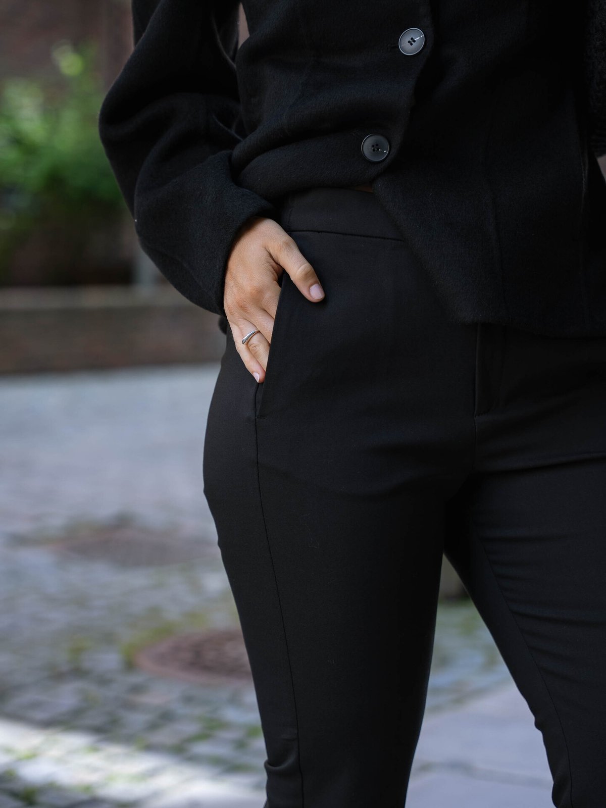 InWear Zella Flat Pant Black