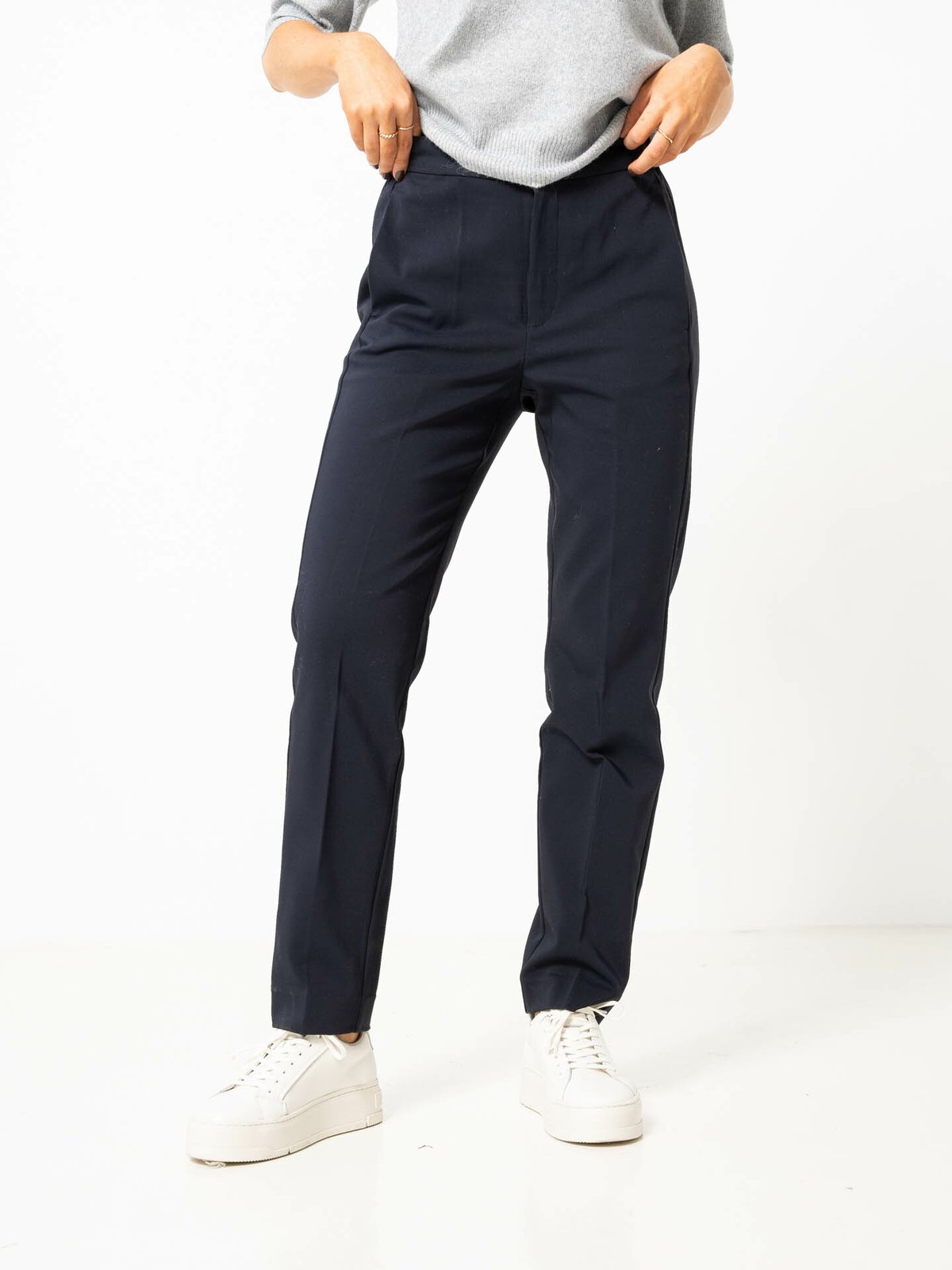 InWear Zella Flat Pant Marine Blue