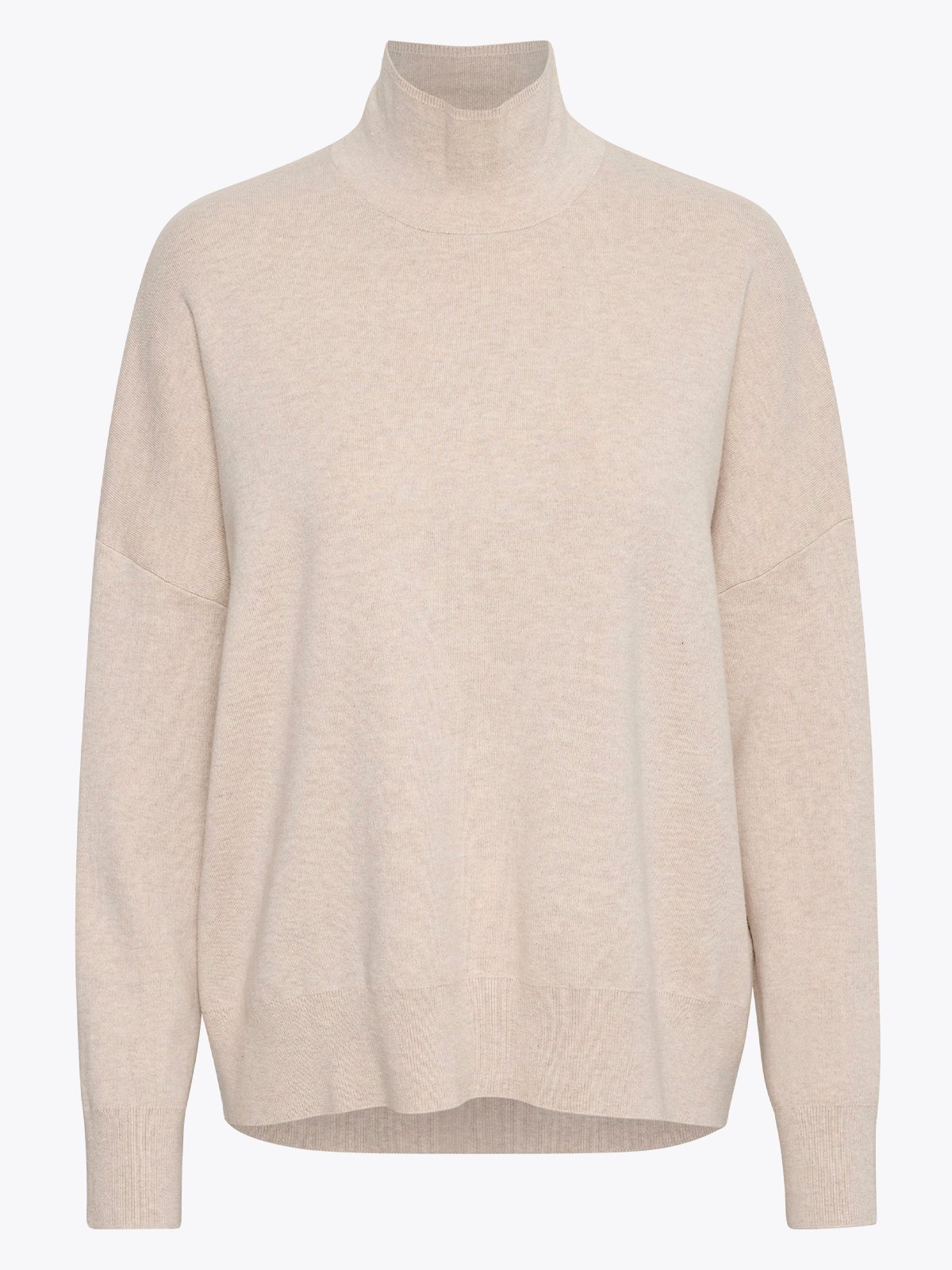 InWear Tenley Turtleneck Pullover Simply Taupe Melange
