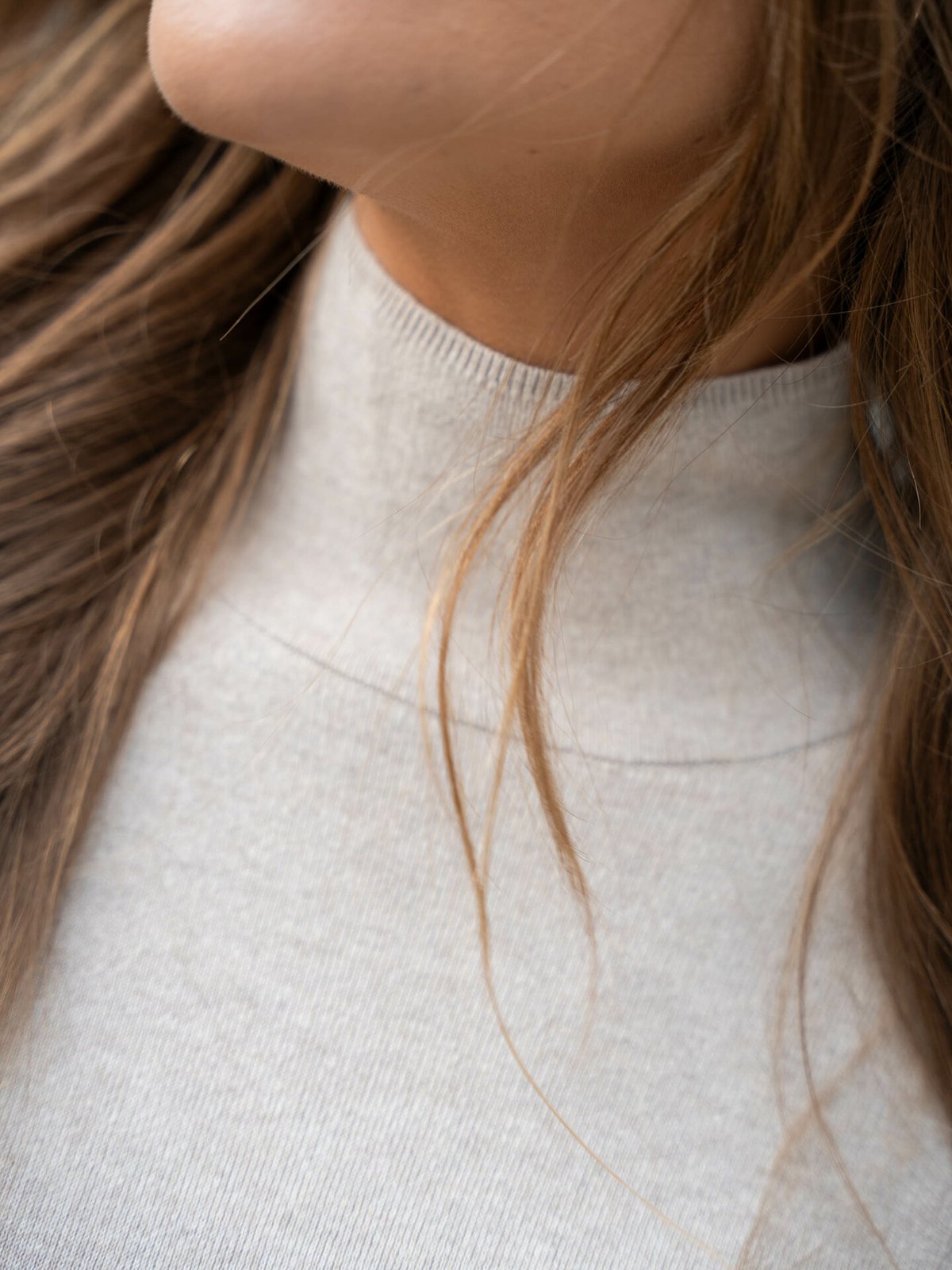InWear Tenley Turtleneck Pullover Simply Taupe Melange
