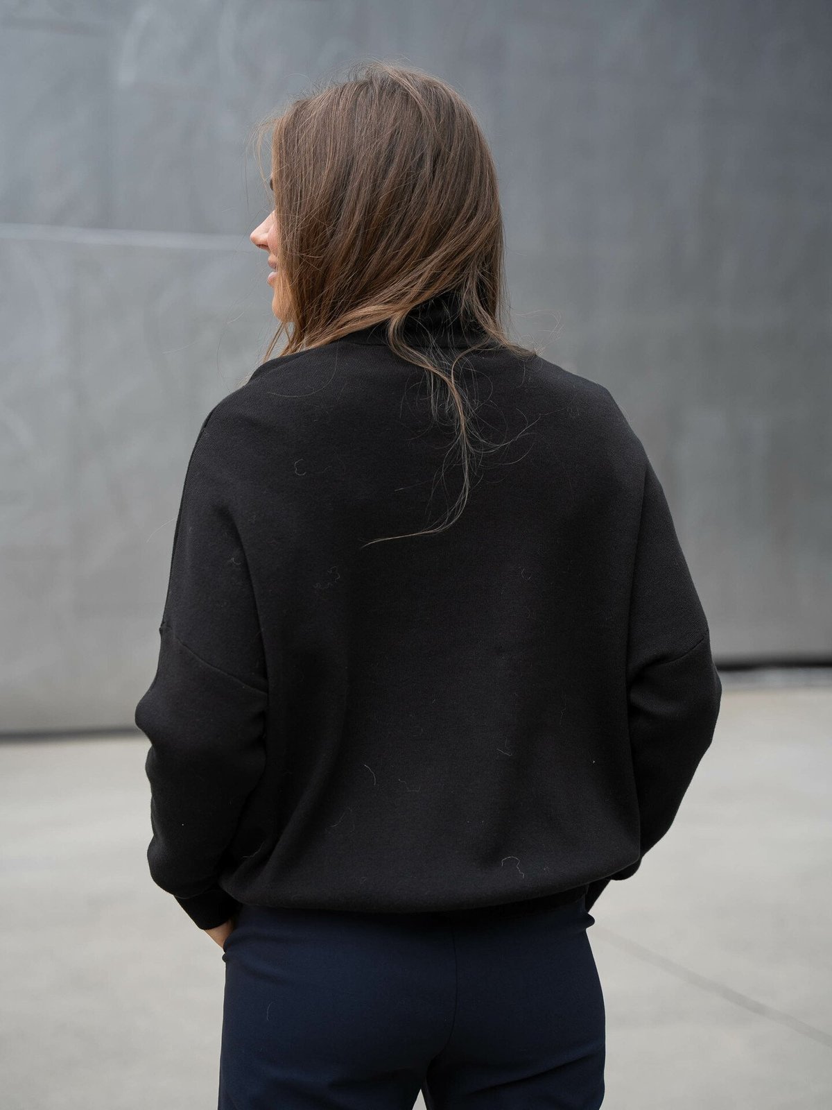 InWear Tenley Turtleneck Pullover Black