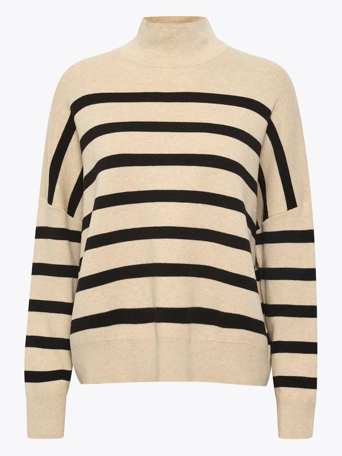InWear Tenley Turtleneck Pullover Sandstone / Black