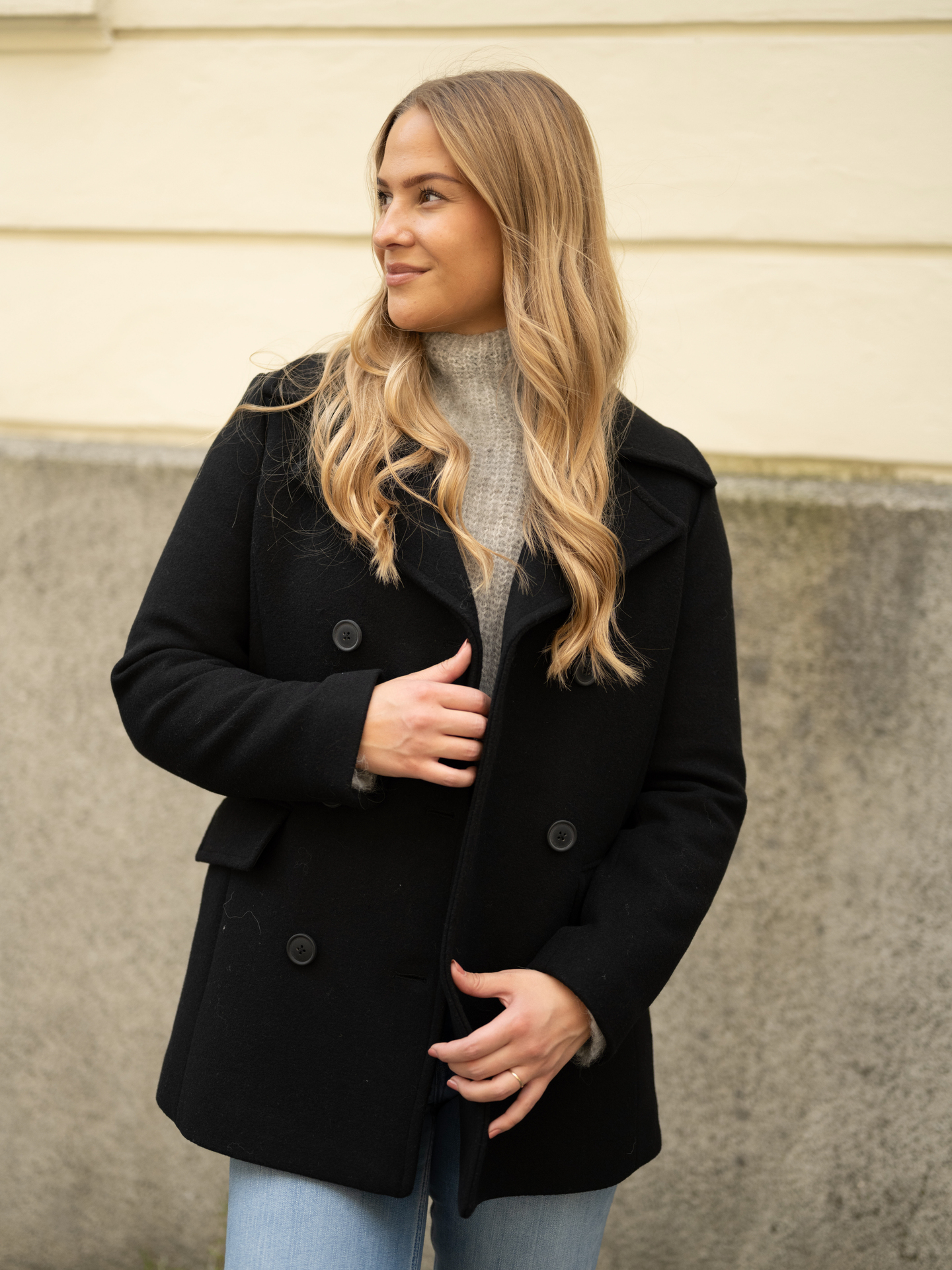 InWear Perry Sailor Coat Black