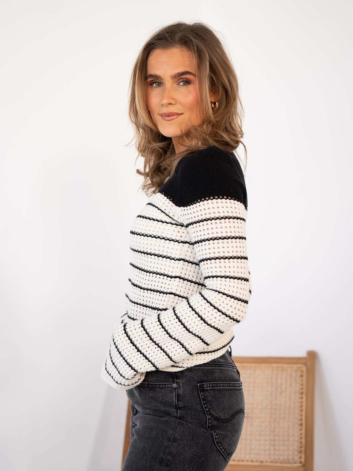 InWear Malone Blouse White / Black