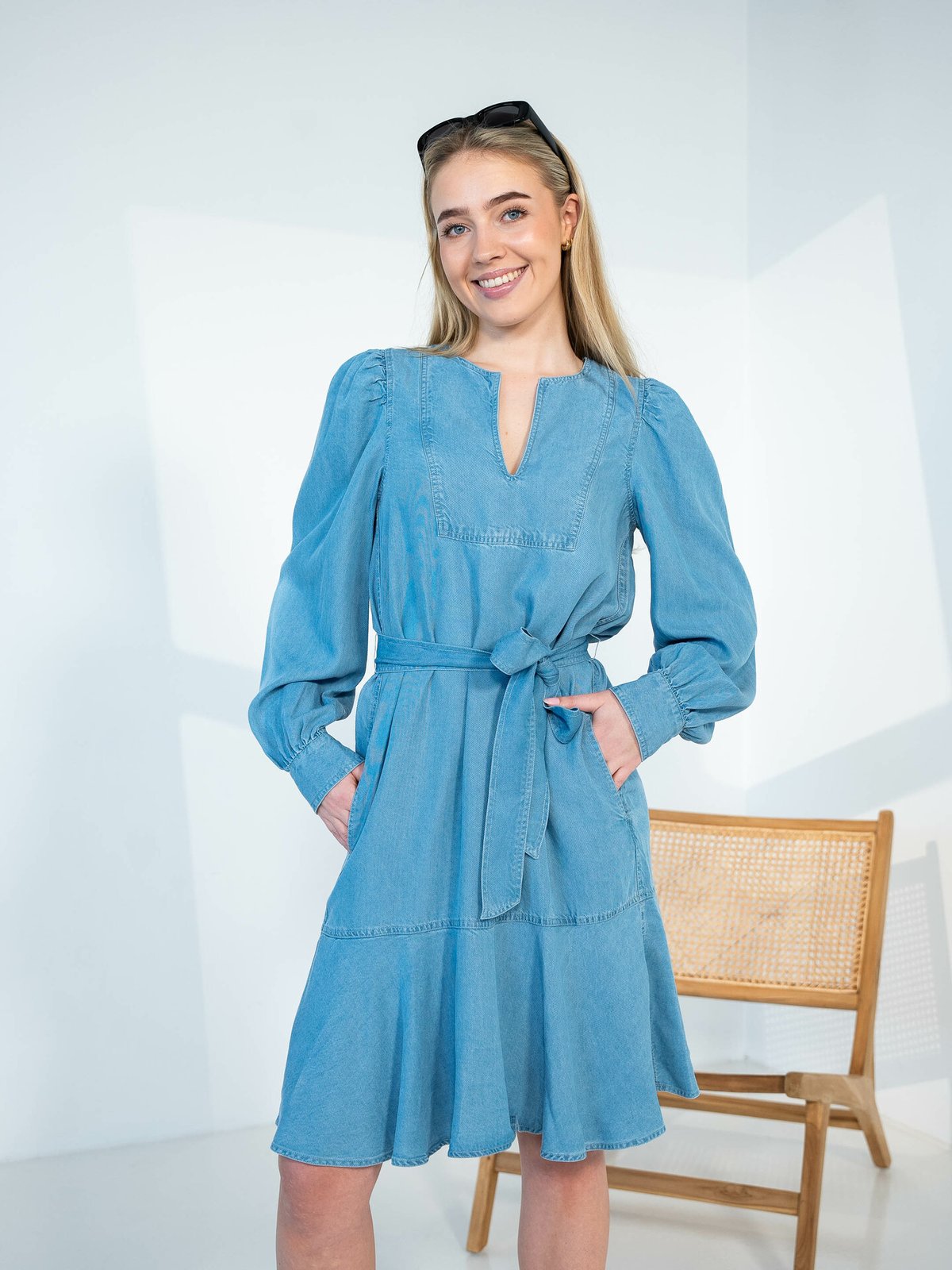 InWear Philipa Dress Light Blue Denim