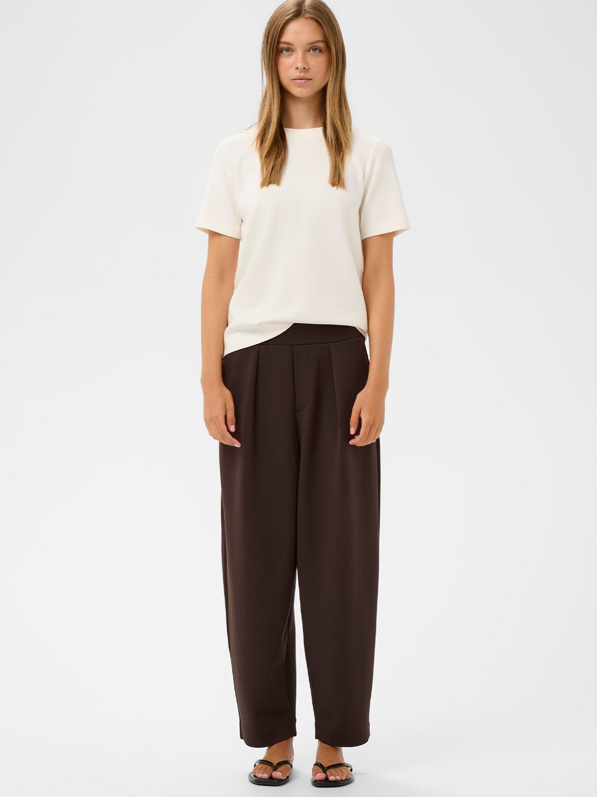 InWear Pannie Pant Chocolate Brown