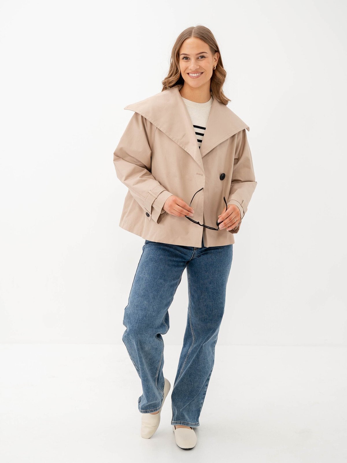 InWear Mazie Perry Short Coat Sandstone