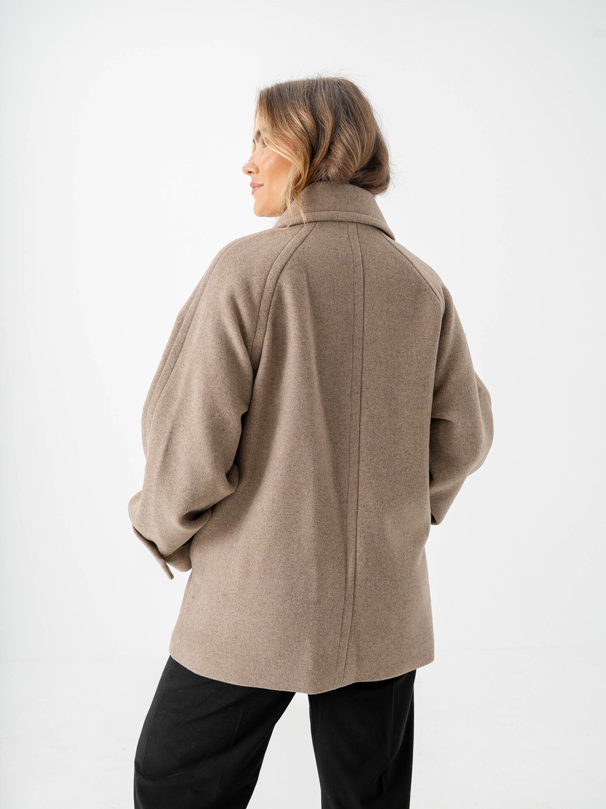 InWear Thora Minona Coat R Sandy Grey Melange