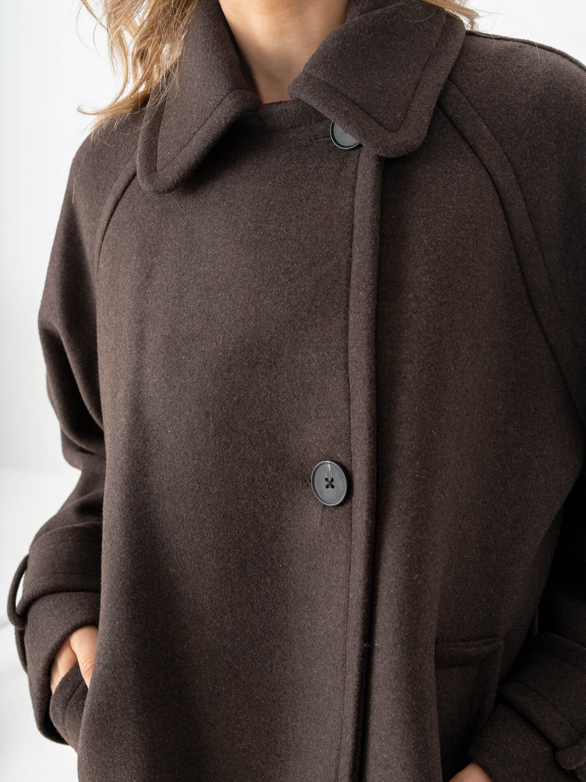 InWear Thora Minona Coat R Chocolate Brown