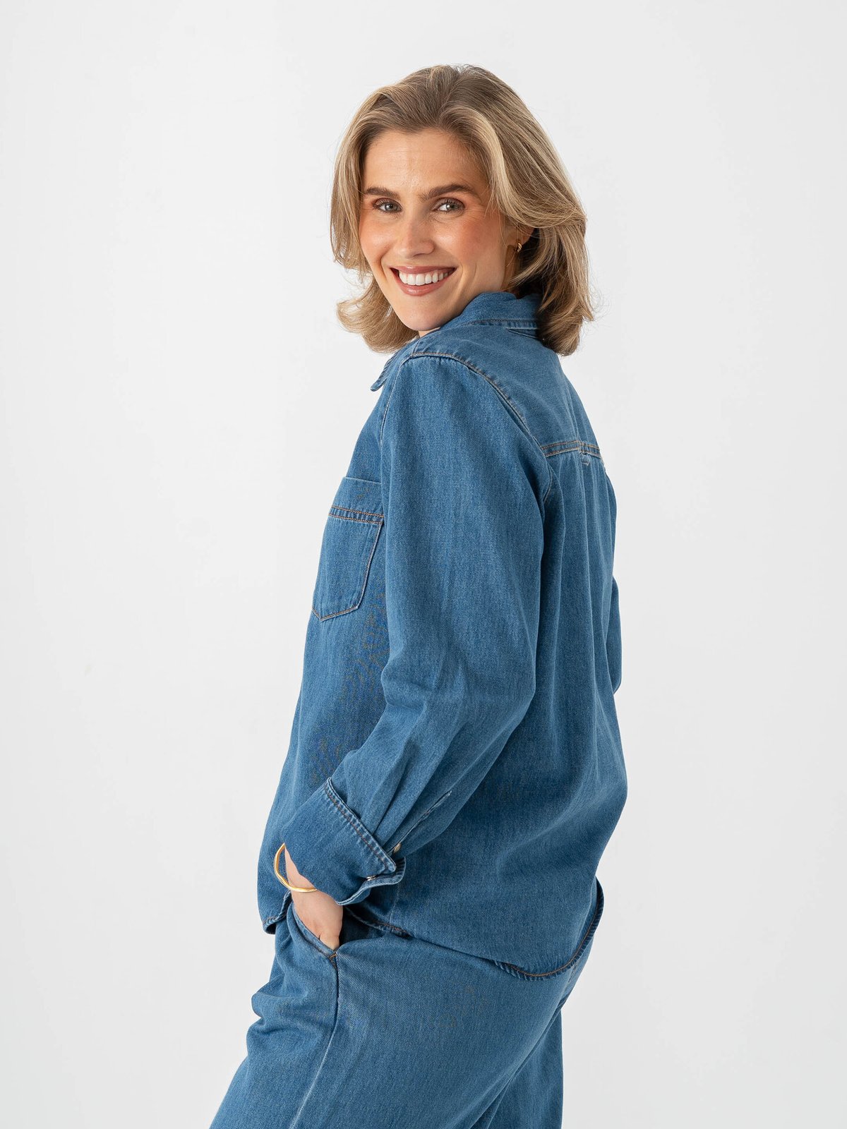 InWear Glenn Shirt Faded Blue