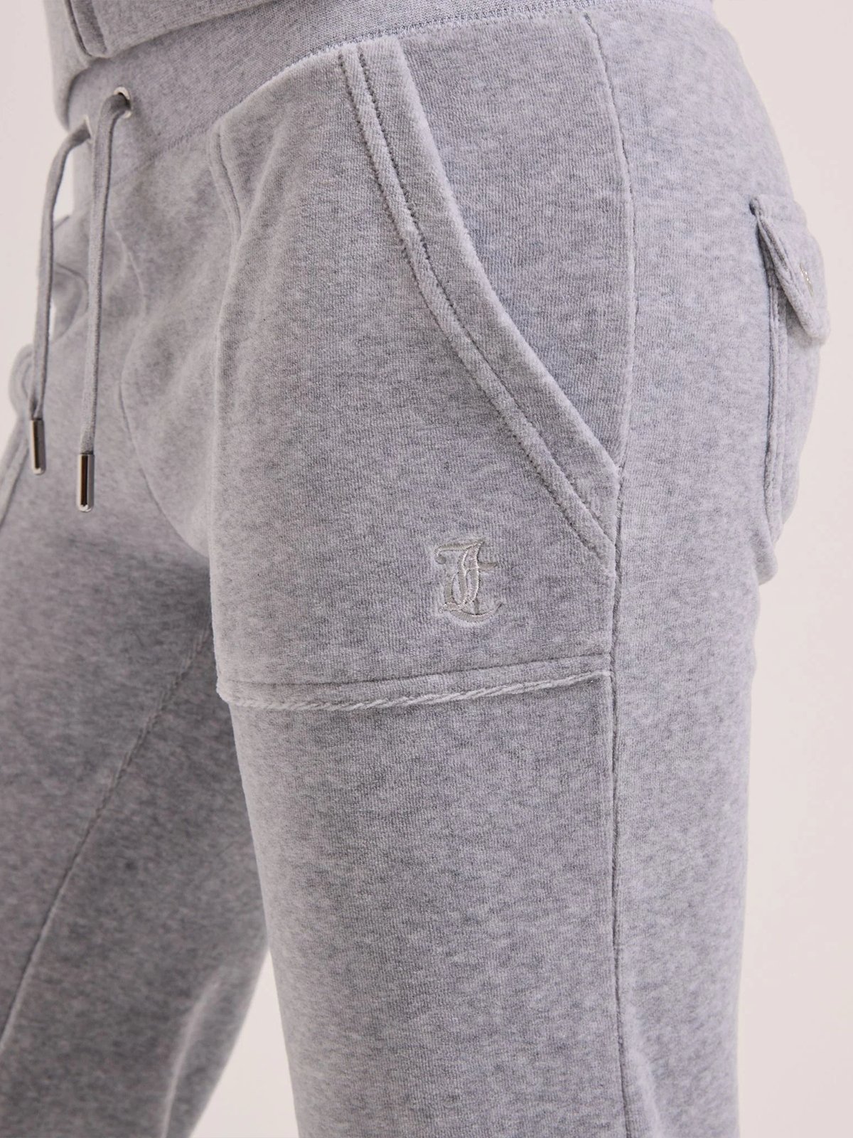 Juicy Couture Layla Pocket Pant Silver Marl