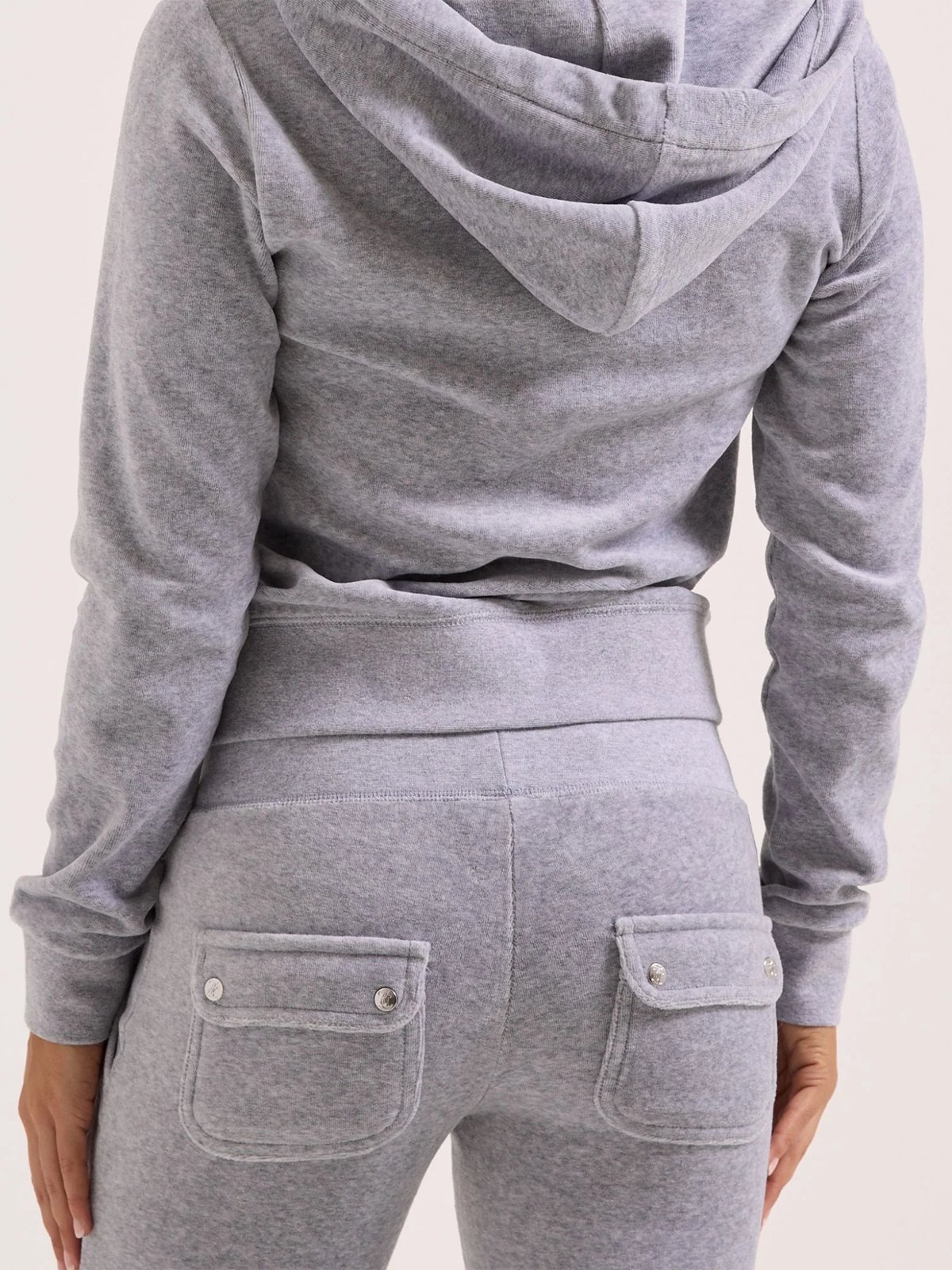 Juicy Couture Layla Pocket Pant Silver Marl