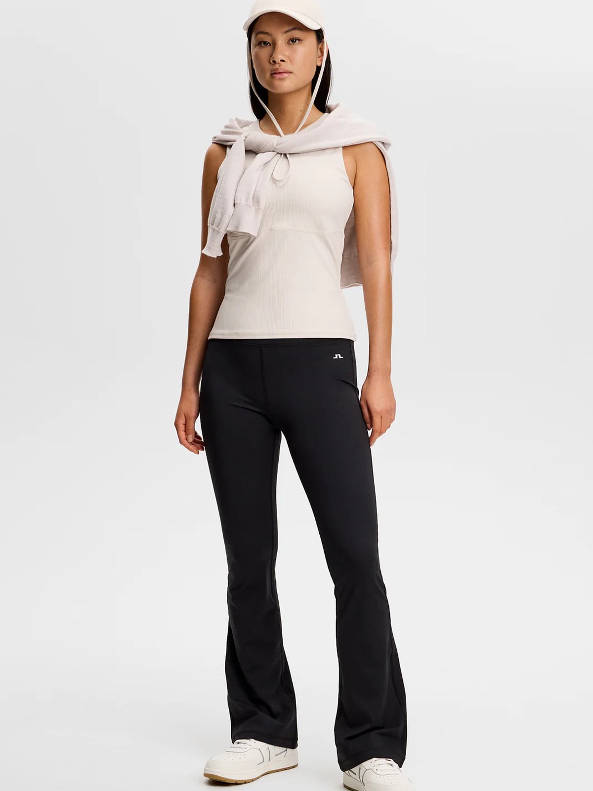 J.LINDEBERG Fiona Flared Leggings Black