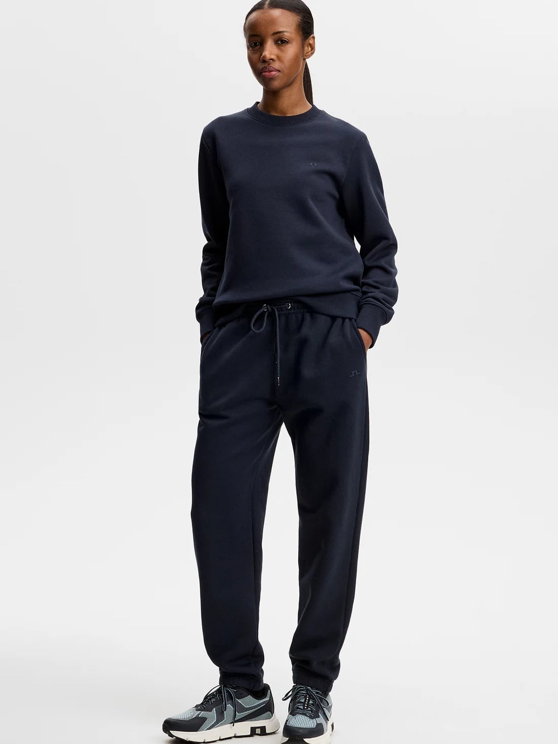 J.LINDEBERG Nova Crew Neck Navy