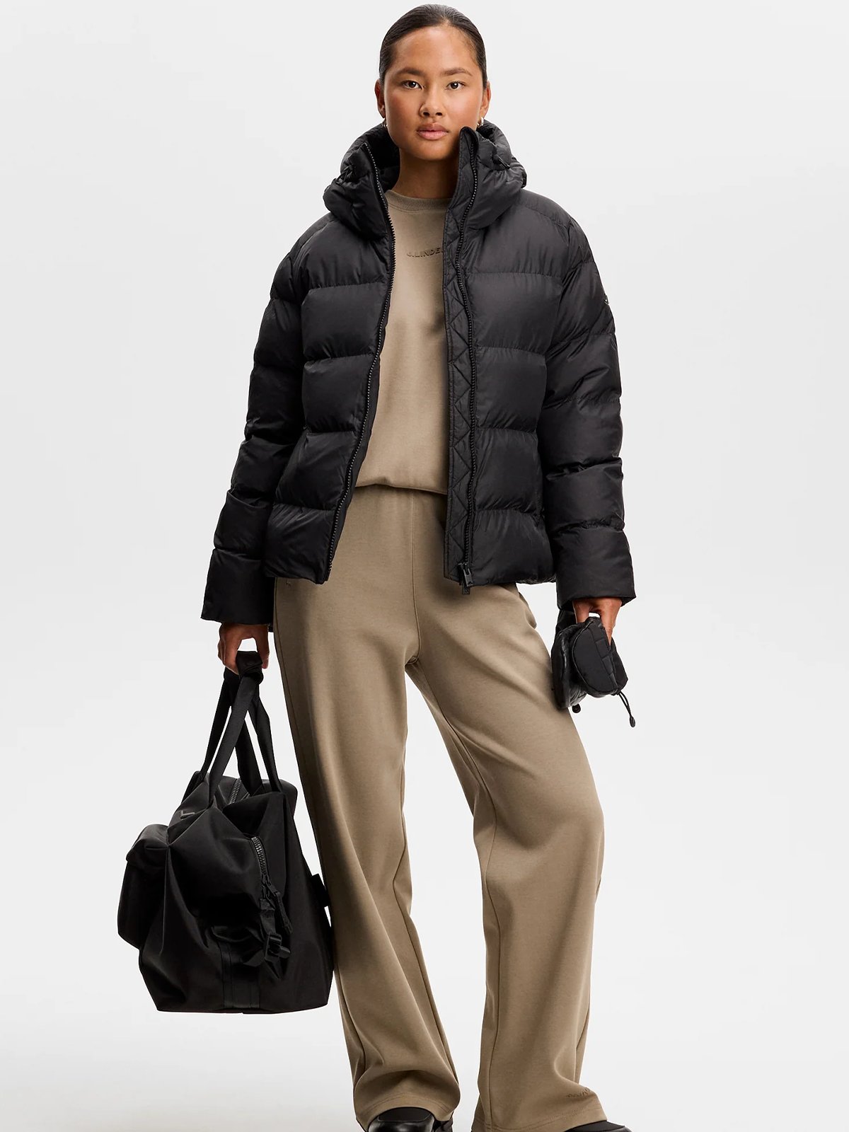 J.LINDEBERG Bexyl Padded Jacket Black