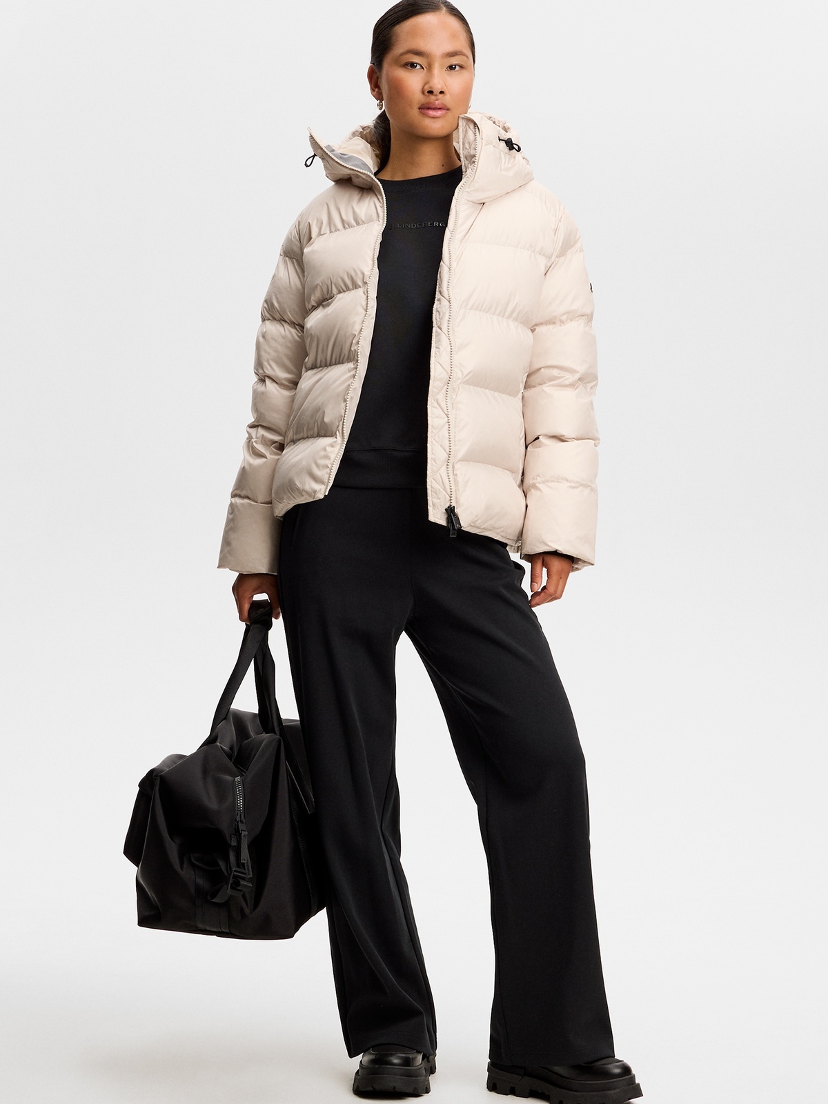 J.LINDEBERG Bexyl Padded Jacket Moonbeam
