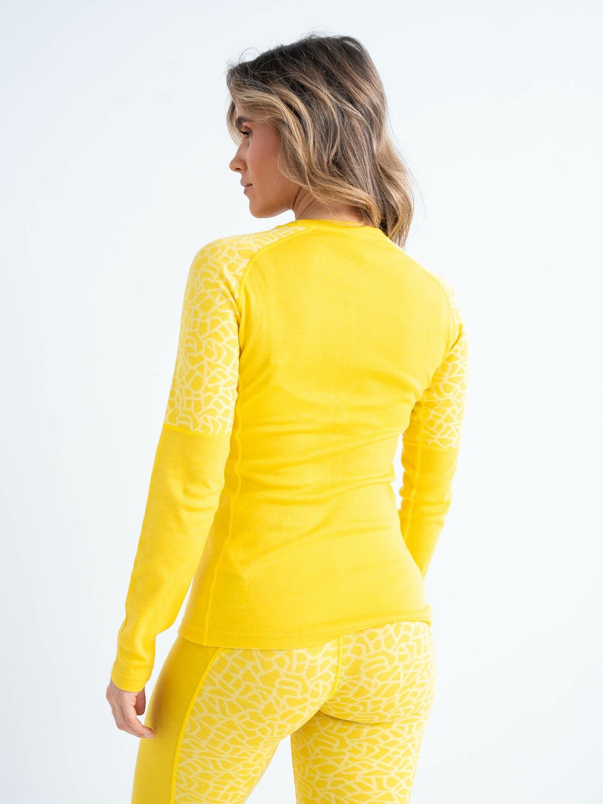 Johaug Win Wool Long Sleeve Maize