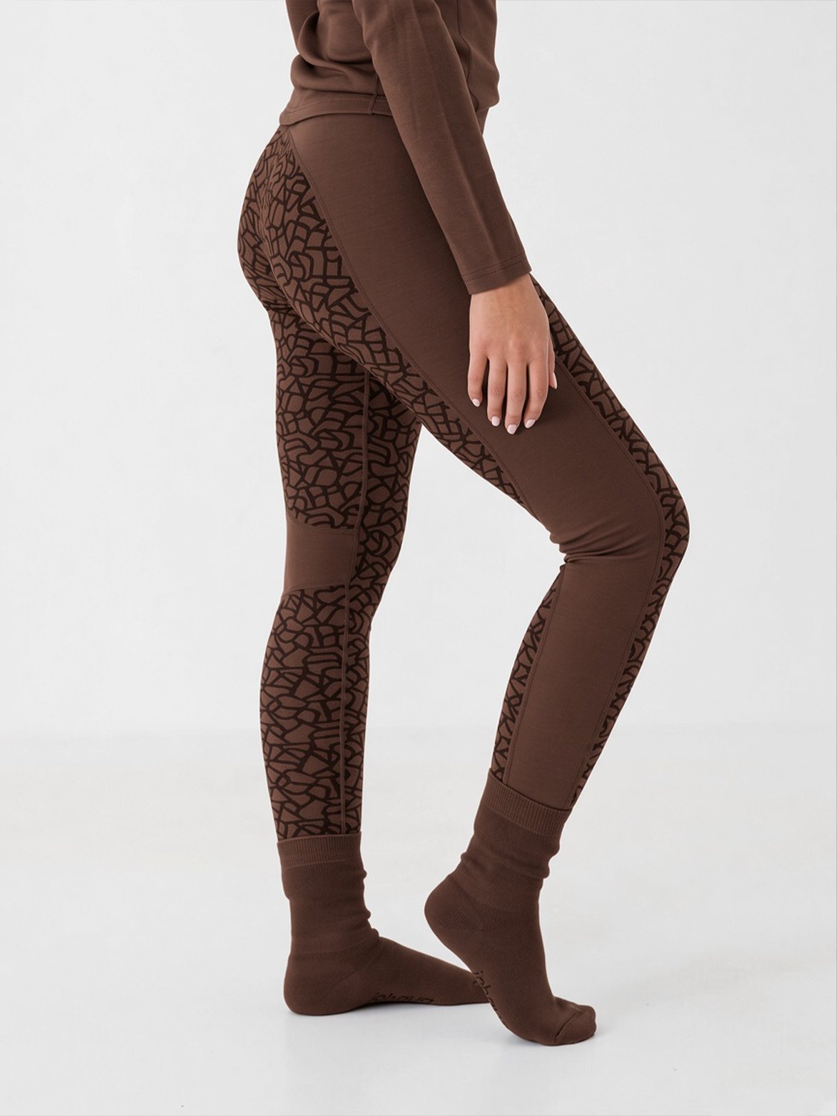 Johaug Win Wool Pant Chocolate Brown