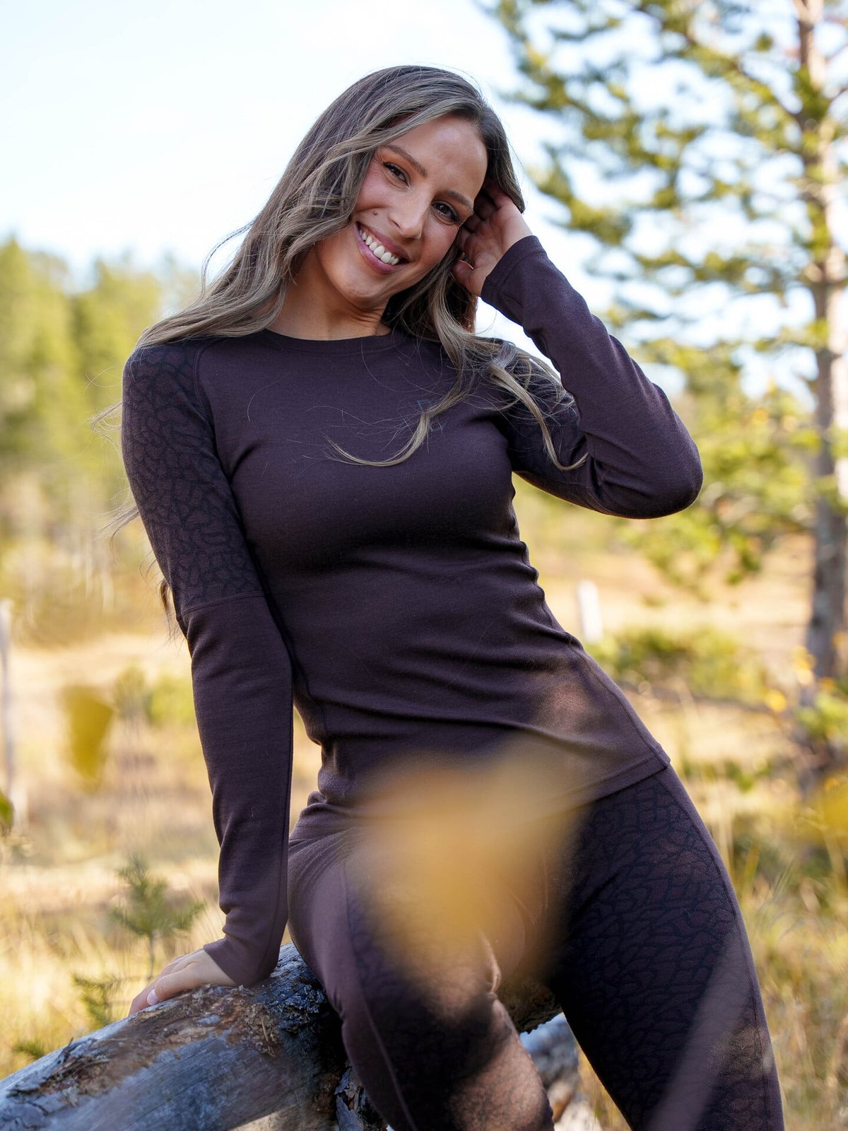 Johaug Win Wool Pant Chocolate Brown
