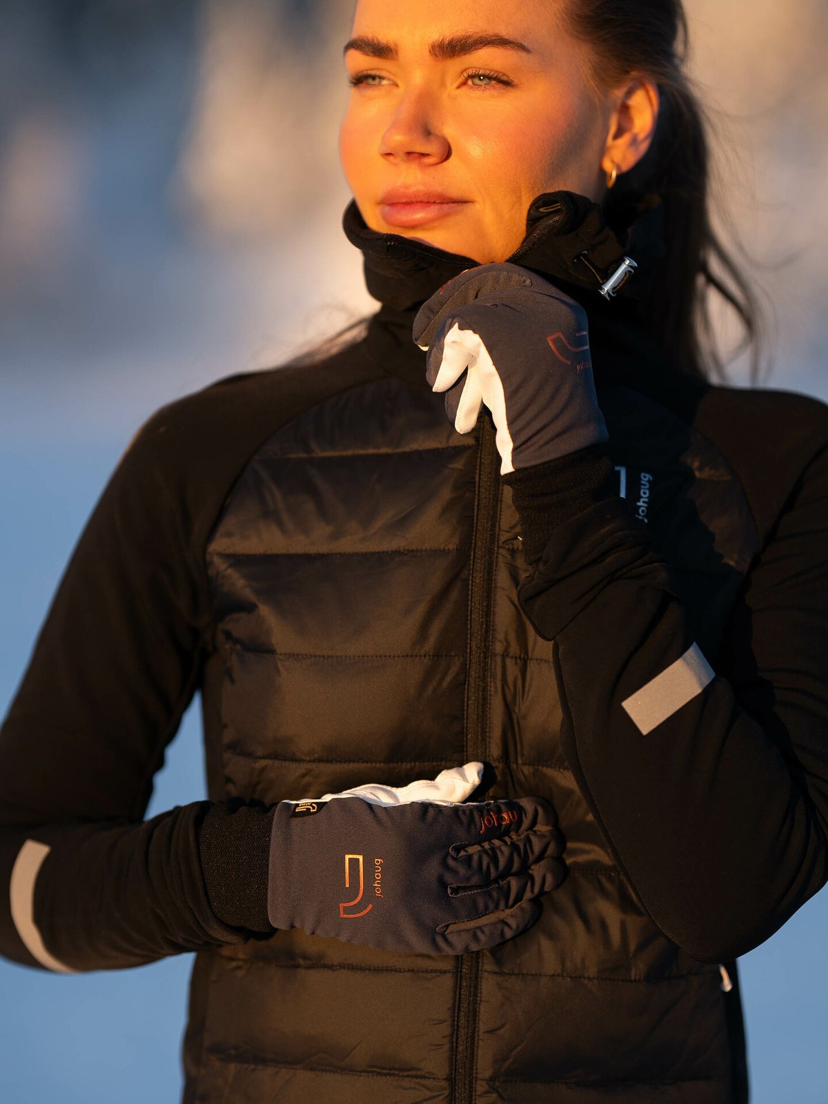 Johaug Advance Warm Glove 2.0 Dark Navy