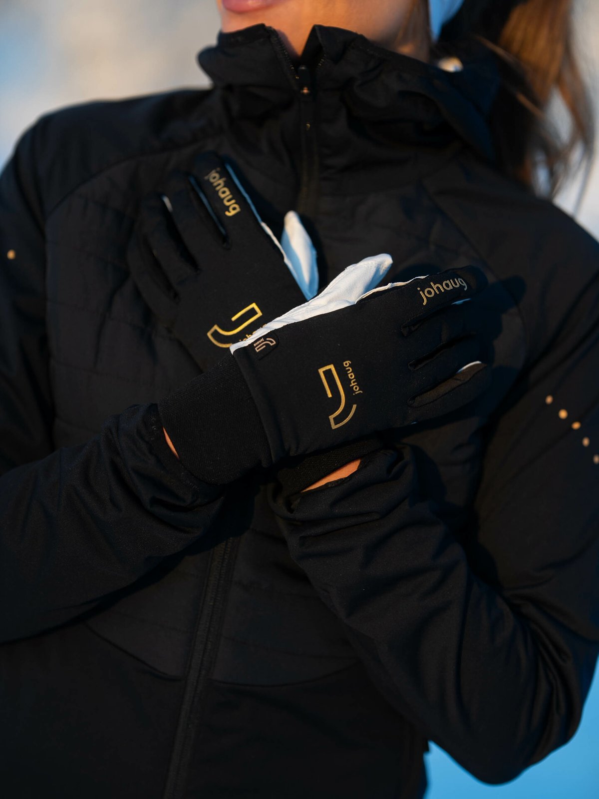 Johaug Advance Warm Glove 2.0 True Black