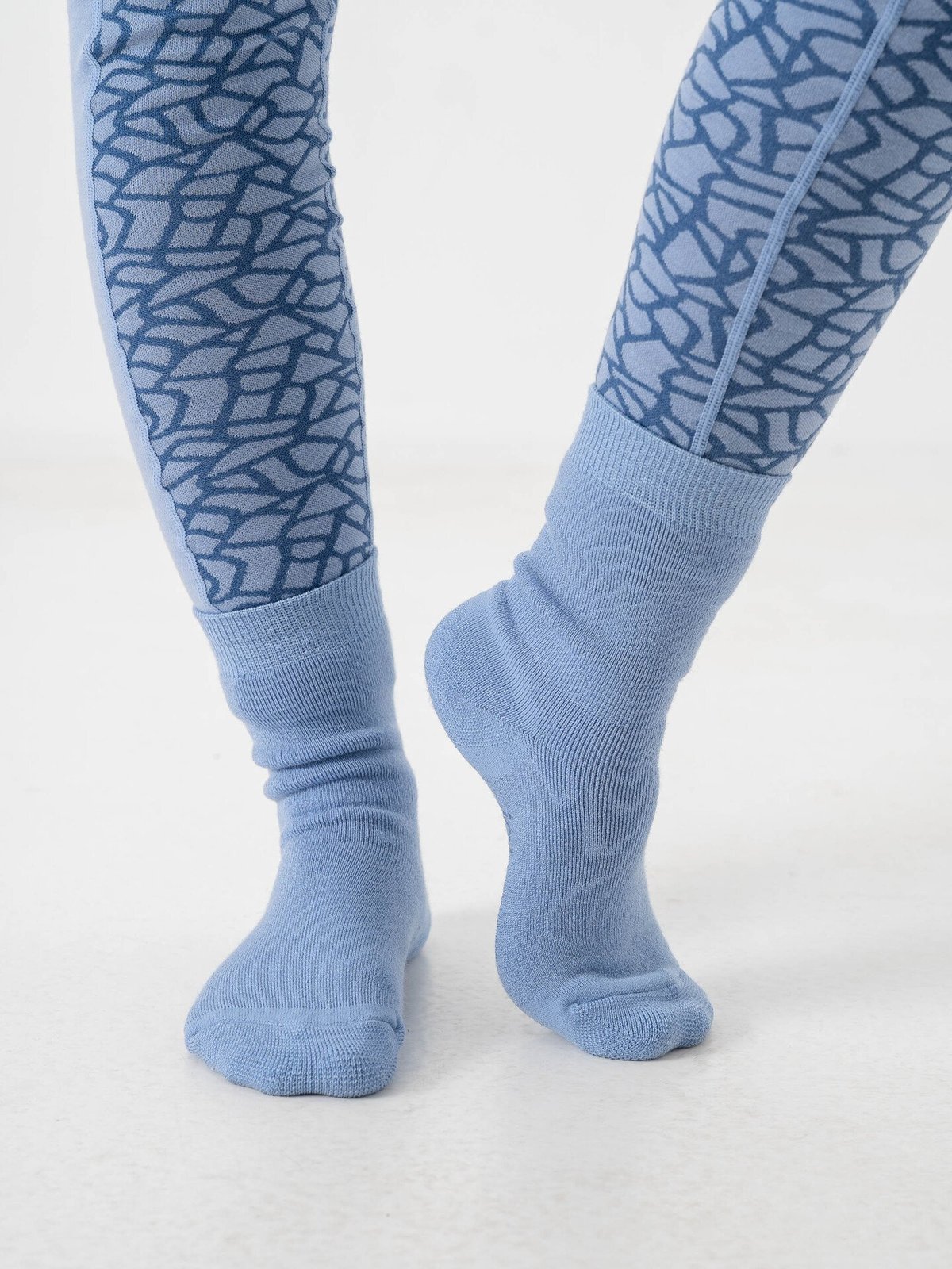 Johaug 2-pack Wool Socks Blå